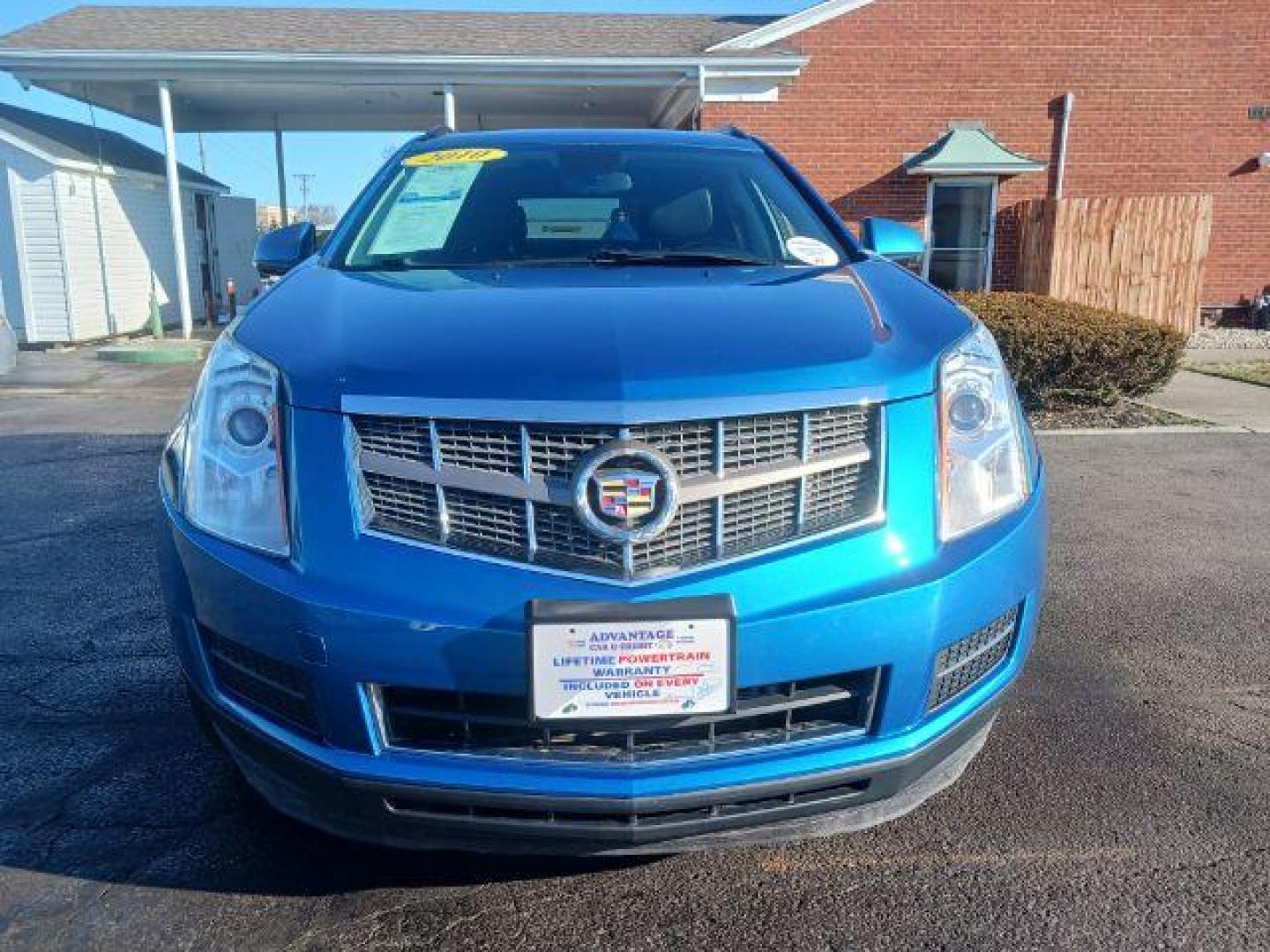 2010 Caribbean Blue Cadillac SRX Base (3GYFNGEY1AS) with an 3.0L V6 DOHC 24V engine, 6-Speed Automatic transmission, located at 1230 East Main St, Xenia, OH, 45385, (937) 908-9800, 39.688026, -83.910172 - Photo#1