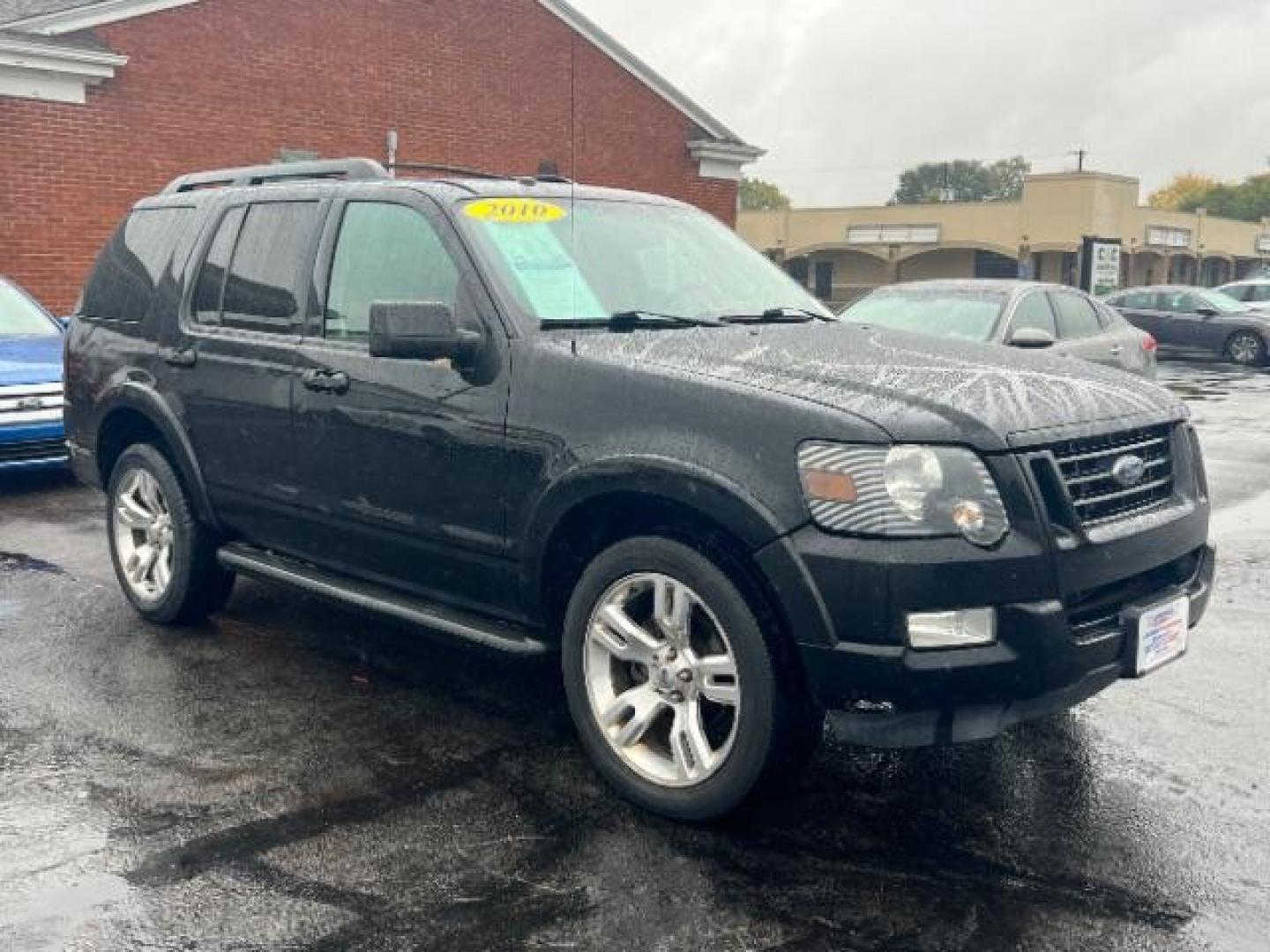 2010 Black Ford Explorer XLT 4.0L AWD (1FMEU8DE8AU) with an 4.0L V6 SOHC 16V engine, 5-Speed Automatic transmission, located at 401 Woodman Dr, Riverside, OH, 45431, (937) 908-9800, 39.760899, -84.123421 - Photo#0