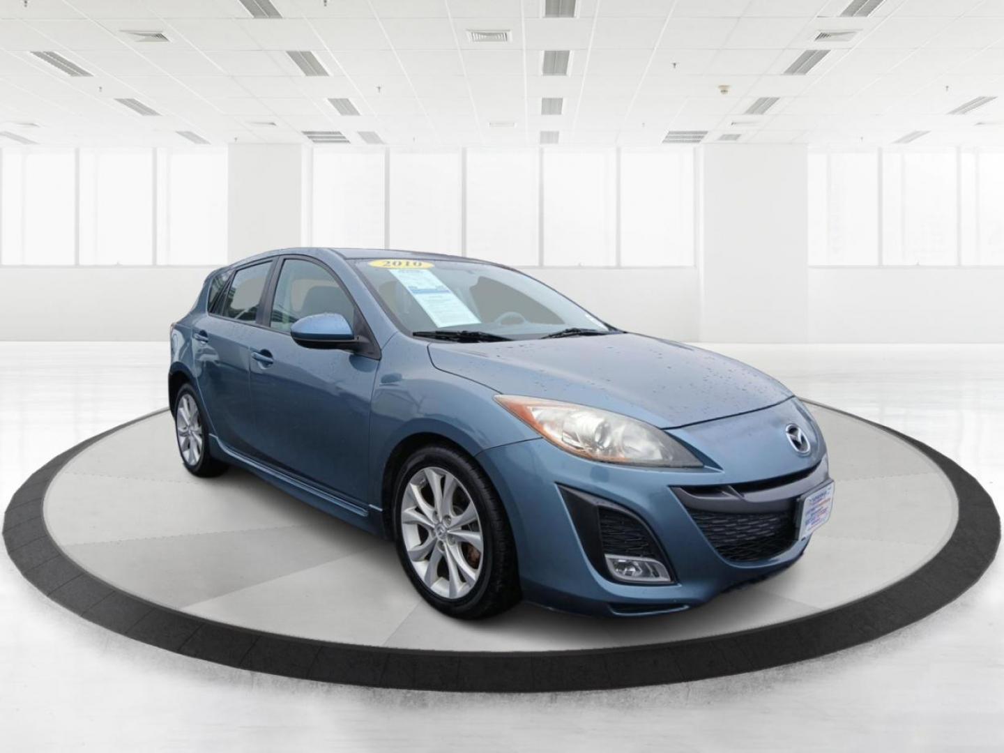 2010 Celestial Blue Mica Mazda MAZDA3 s Sport 5-Door (JM1BL1H66A1) with an 2.5L L4 DOHC 16V engine, located at 8750 N County Rd 25A, Piqua, OH, 45356, (937) 908-9800, 40.164391, -84.232513 - 2010 Mazda MAZDA3 s Sport 5-Door - Photo#0