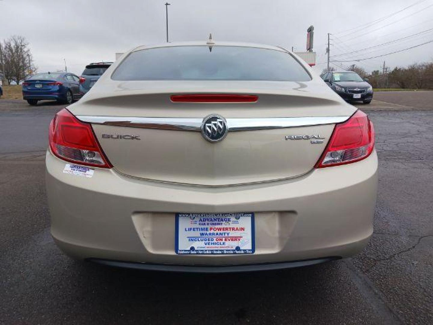 2011 Stone Metallic Buick Regal CXL - 1XL (2G4GN5EC9B9) with an 2.4L L4 DOHC 16V engine, 6-Speed Automatic transmission, located at 4508 South Dixie Dr, Moraine, OH, 45439, (937) 908-9800, 39.689976, -84.218452 - Photo#5