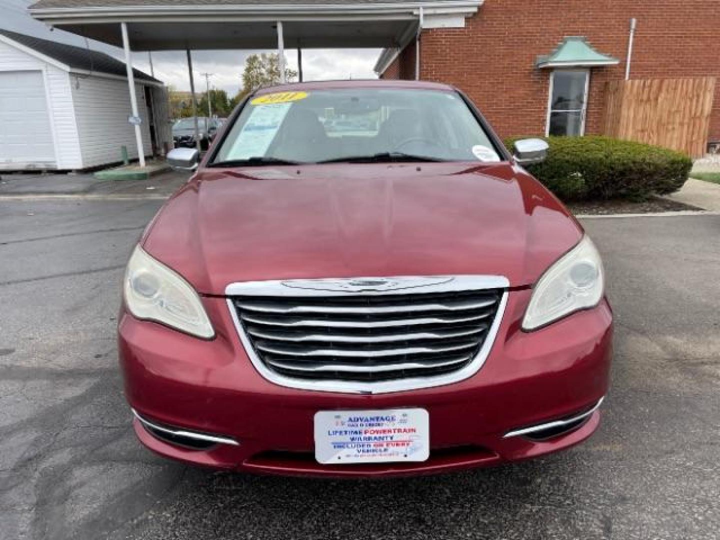 2011 Deep Cherry Red Crystal Pearl Chrysler 200 Limited (1C3BC2FG4BN) with an 3.6L V6 DOHC 24V FFV engine, 6-Speed Automatic transmission, located at 1230 East Main St, Xenia, OH, 45385, (937) 908-9800, 39.688026, -83.910172 - Photo#1