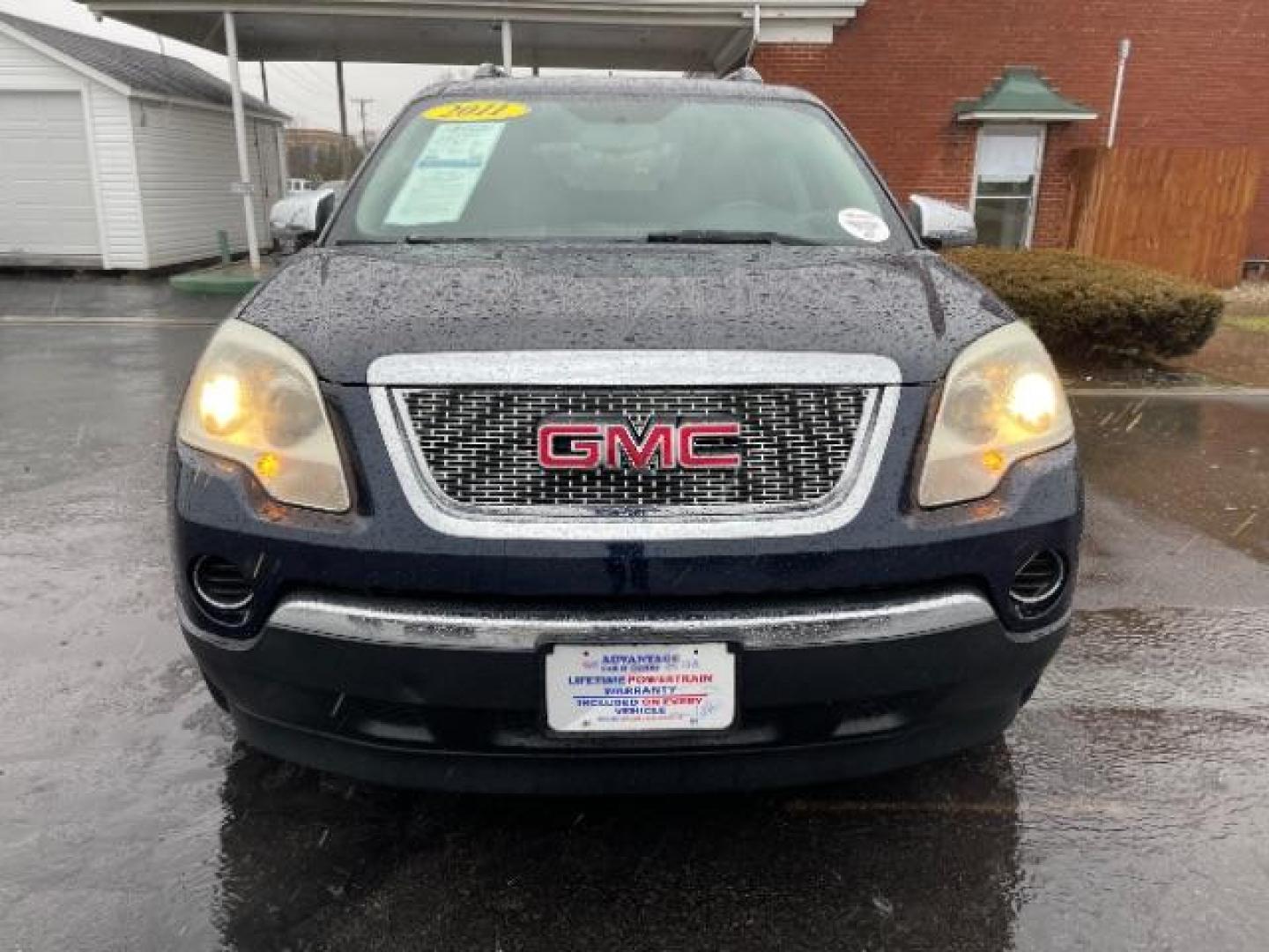 2011 Dark Blue Metallic GMC Acadia SLE-1 AWD (1GKKVNED3BJ) with an 3.6L V6 DOHC 24V engine, 6-Speed Automatic transmission, located at 880 E. National Road, Vandalia, OH, 45377, (937) 908-9800, 39.891918, -84.183594 - Photo#2