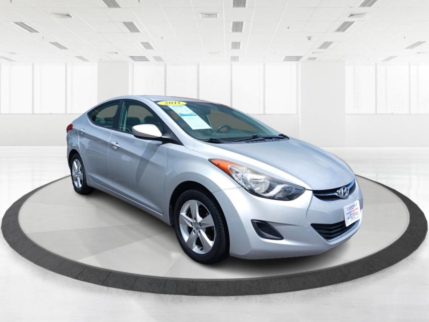 2011 Radiant Silver Metallic Hyundai Elantra (KMHDH4AE8BU) with an 1.8L L4 DOHC 16V engine, 6-Speed Automatic transmission, located at 401 Woodman Dr, Riverside, OH, 45431, (937) 908-9800, 39.760899, -84.123421 - Photo#0