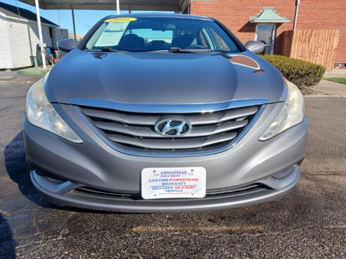 2011 Harbor Gray Metallic Hyundai Sonata GLS Auto (5NPEB4AC0BH) with an 2.4L L4 DOHC 16V engine, 6-Speed Automatic transmission, located at 1099 N County Rd 25A , Troy, OH, 45373, (937) 908-9800, 40.057079, -84.212883 - Photo#1