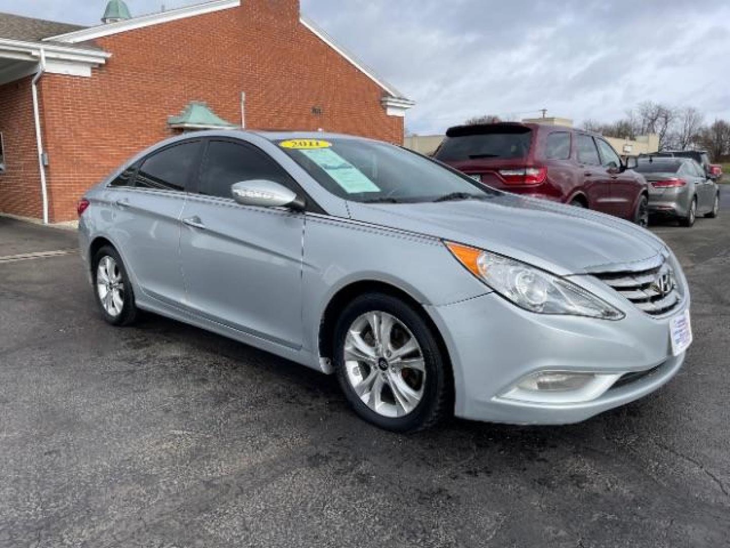 2011 Radiant Silver Metallic Hyundai Sonata Limited Auto (5NPEC4AC6BH) with an 2.4L L4 DOHC 16V engine, 6-Speed Automatic transmission, located at 880 E. National Road, Vandalia, OH, 45377, (937) 908-9800, 39.891918, -84.183594 - Photo#0