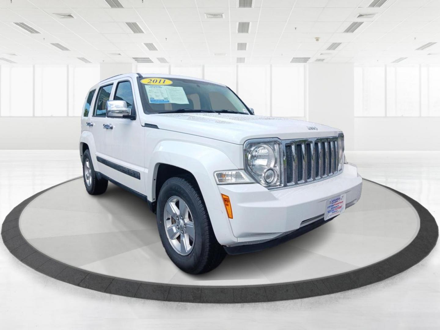 2011 Bright White Jeep Liberty (1J4PN2GK0BW) with an 3.7L V6 SOHC 12V engine, 4-Speed Automatic transmission, located at 4508 South Dixie Dr, Moraine, OH, 45439, (937) 908-9800, 39.689976, -84.218452 - Photo#0