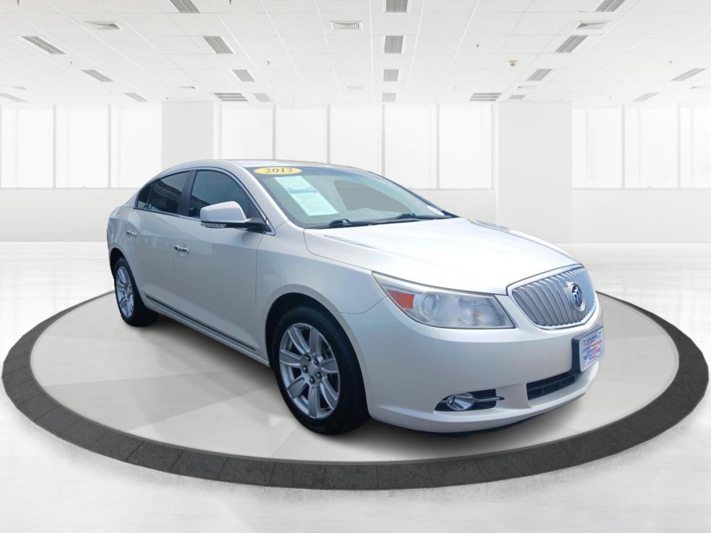 2012 Summit White Buick LaCrosse Premium Package 1, w/Leather (1G4GD5E36CF) with an 3.6L V6 DOHC 24V FFV engine, 6-Speed Automatic transmission, located at 1184 Kauffman Ave, Fairborn, OH, 45324, (937) 908-9800, 39.807072, -84.030914 - Photo#0