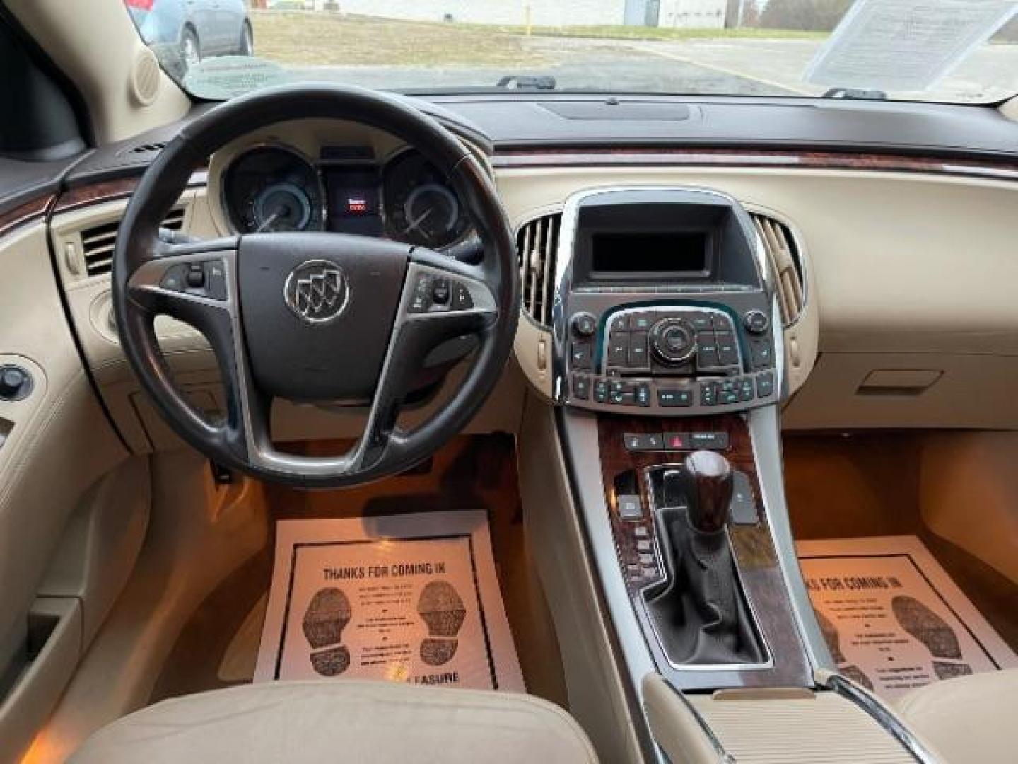 2012 Summit White Buick LaCrosse Leather Package (1G4GC5ER0CF) with an 2.4L L4 DOHC 16V engine, 6-Speed Automatic transmission, located at 1230 East Main St, Xenia, OH, 45385, (937) 908-9800, 39.688026, -83.910172 - Photo#7