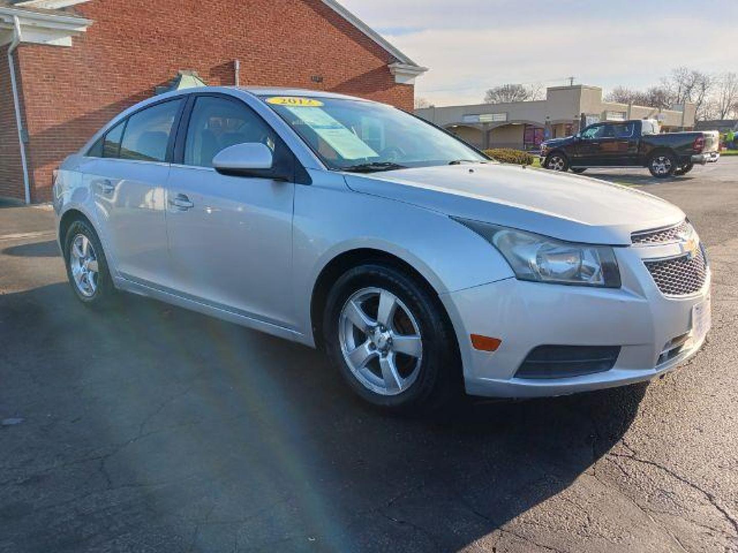 2012 Silver Ice Metallic Chevrolet Cruze 1LT (1G1PF5SC8C7) with an 1.4L L4 DOHC 16V TURBO engine, 6-Speed Automatic transmission, located at 1951 S Dayton Lakeview Rd., New Carlisle, OH, 45344, (937) 908-9800, 39.890999, -84.050255 - Photo#0