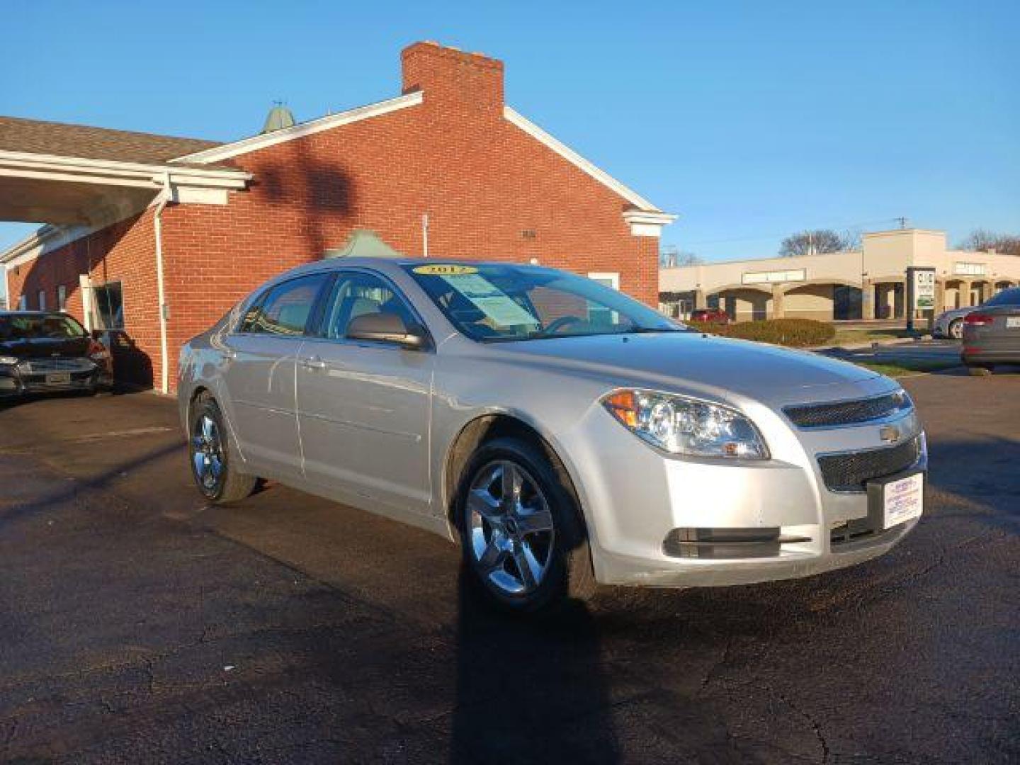 2012 Silver Chevrolet Malibu Fleet (1G1ZA5EU1CF) with an 2.4L L4 DOHC 16V FFV engine, 6-Speed Automatic transmission, located at 1230 East Main St, Xenia, OH, 45385, (937) 908-9800, 39.688026, -83.910172 - Photo#0