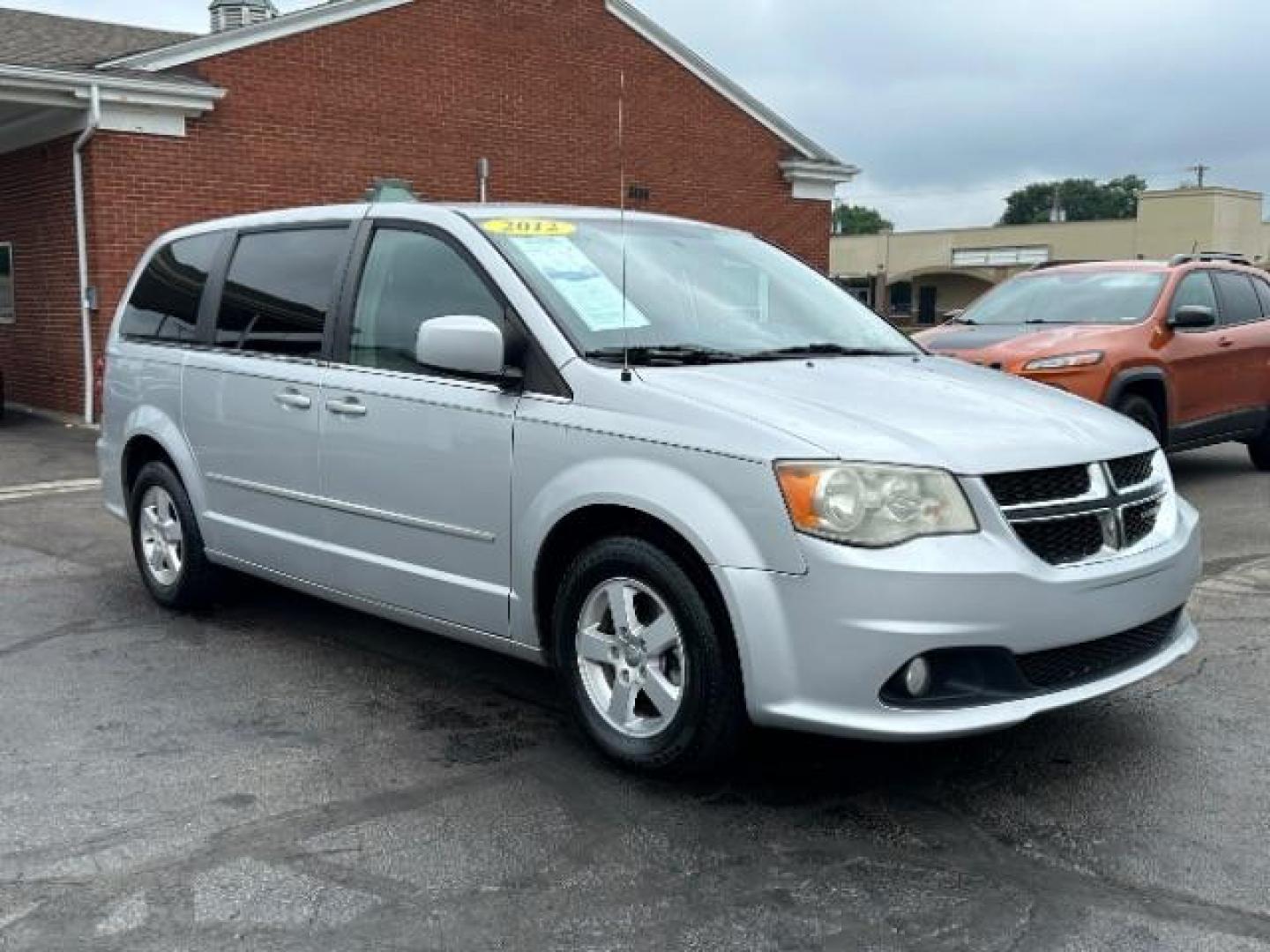 2012 Bright Silver Metallic Dodge Grand Caravan Crew (2C4RDGDGXCR) with an 3.6L V6 DOHC 24V engine, 6-Speed Automatic transmission, located at 4508 South Dixie Dr, Moraine, OH, 45439, (937) 908-9800, 39.689976, -84.218452 - Photo#0