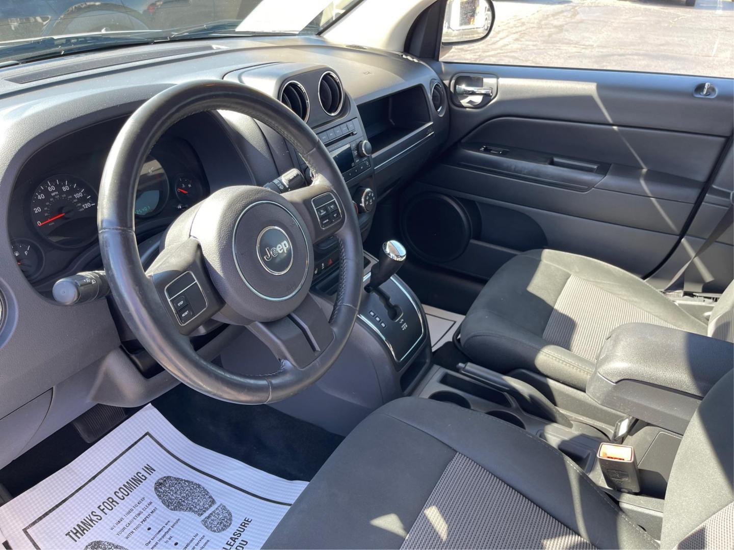 2012 Bright Silver Metallic Jeep Compass Latitude FWD (1C4NJCEB1CD) with an 2.4L L4 DOHC 16V engine, Continuously Variable Transmission transmission, located at 4508 South Dixie Dr, Moraine, OH, 45439, (937) 908-9800, 39.689976, -84.218452 - Photo#8