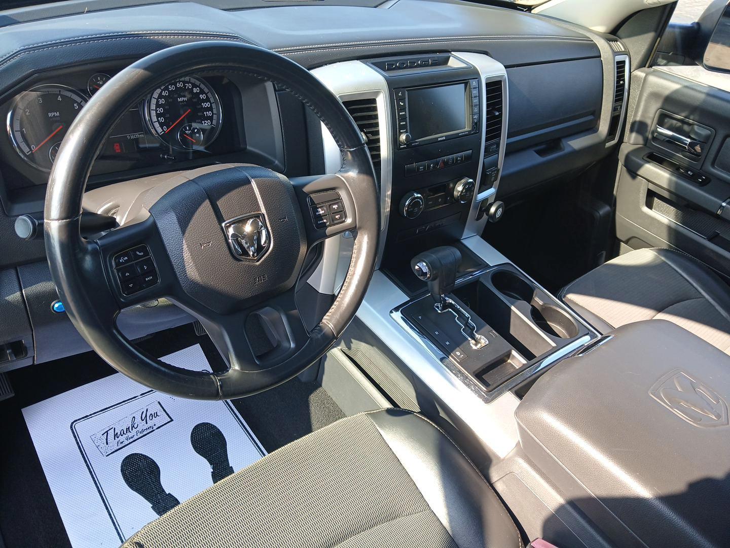 2012 True Blue Pearl RAM 1500 Sport Quad Cab 4WD (1C6RD7HT2CS) with an 5.7L V8 OHV 16V engine, 6-Speed Automatic transmission, located at 880 E. National Road, Vandalia, OH, 45377, (937) 908-9800, 39.891918, -84.183594 - Photo#8