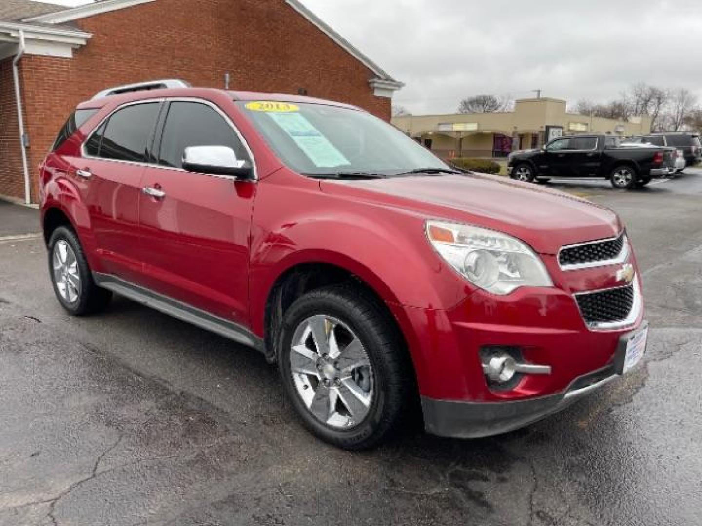 2013 Crystal Red Tintcoat Chevrolet Equinox LTZ AWD (2GNFLGE37D6) with an 3.6L V6 DOHC 24V engine, 6-Speed Automatic transmission, located at 401 Woodman Dr, Riverside, OH, 45431, (937) 908-9800, 39.760899, -84.123421 - Photo#0