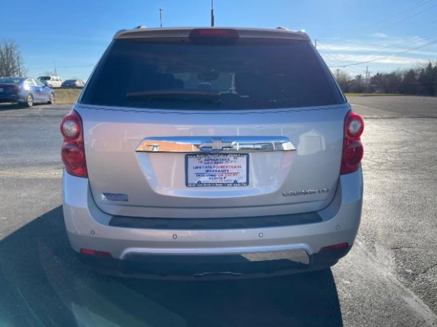 2013 Silver Ice Metallic Chevrolet Equinox LTZ 2WD (2GNALFEK0D6) with an 2.4L L4 DOHC 16V engine, 6-Speed Automatic transmission, located at 880 E. National Road, Vandalia, OH, 45377, (937) 908-9800, 39.891918, -84.183594 - Photo#3