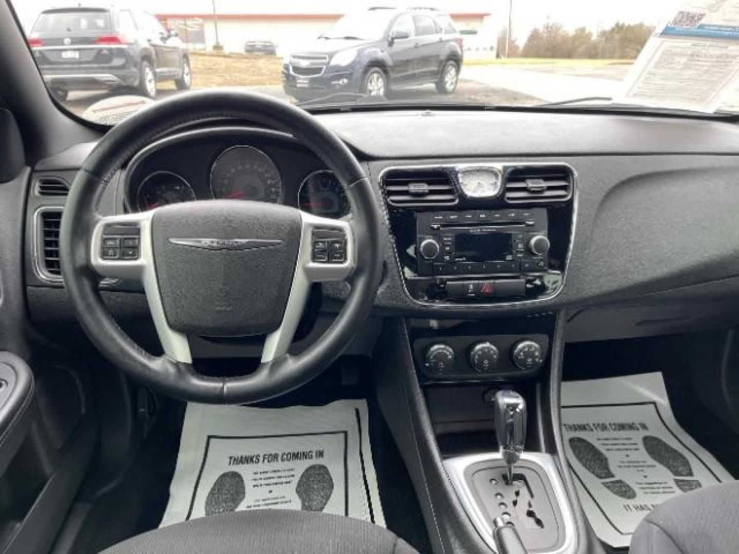 2013 Billet Silver Metallic Chrysler 200 Touring (1C3CCBBG8DN) with an 3.6L V6 DOHC 24V FFV engine, 6-Speed Automatic transmission, located at 4508 South Dixie Dr, Moraine, OH, 45439, (937) 908-9800, 39.689976, -84.218452 - Photo#7