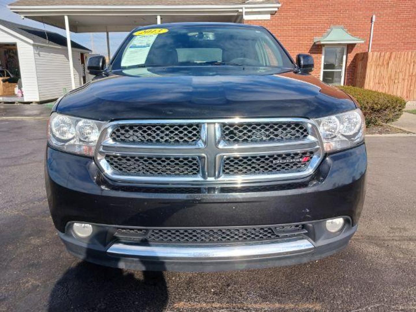 2013 Brilliant Black Crystal Pearl Dodge Durango Crew AWD (1C4RDJDG9DC) with an 3.6L V6 DOHC 24V engine, 5-Speed Automatic transmission, located at 1230 East Main St, Xenia, OH, 45385, (937) 908-9800, 39.688026, -83.910172 - Photo#1