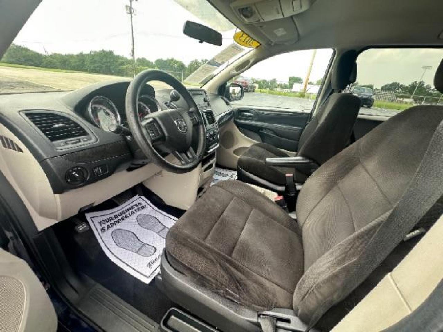 2013 Blue Streak Pearl Dodge Grand Caravan SE (2C4RDGBG1DR) with an 3.6L V6 DOHC 24V engine, 6-Speed Automatic transmission, located at 401 Woodman Dr, Riverside, OH, 45431, (937) 908-9800, 39.760899, -84.123421 - Photo#6