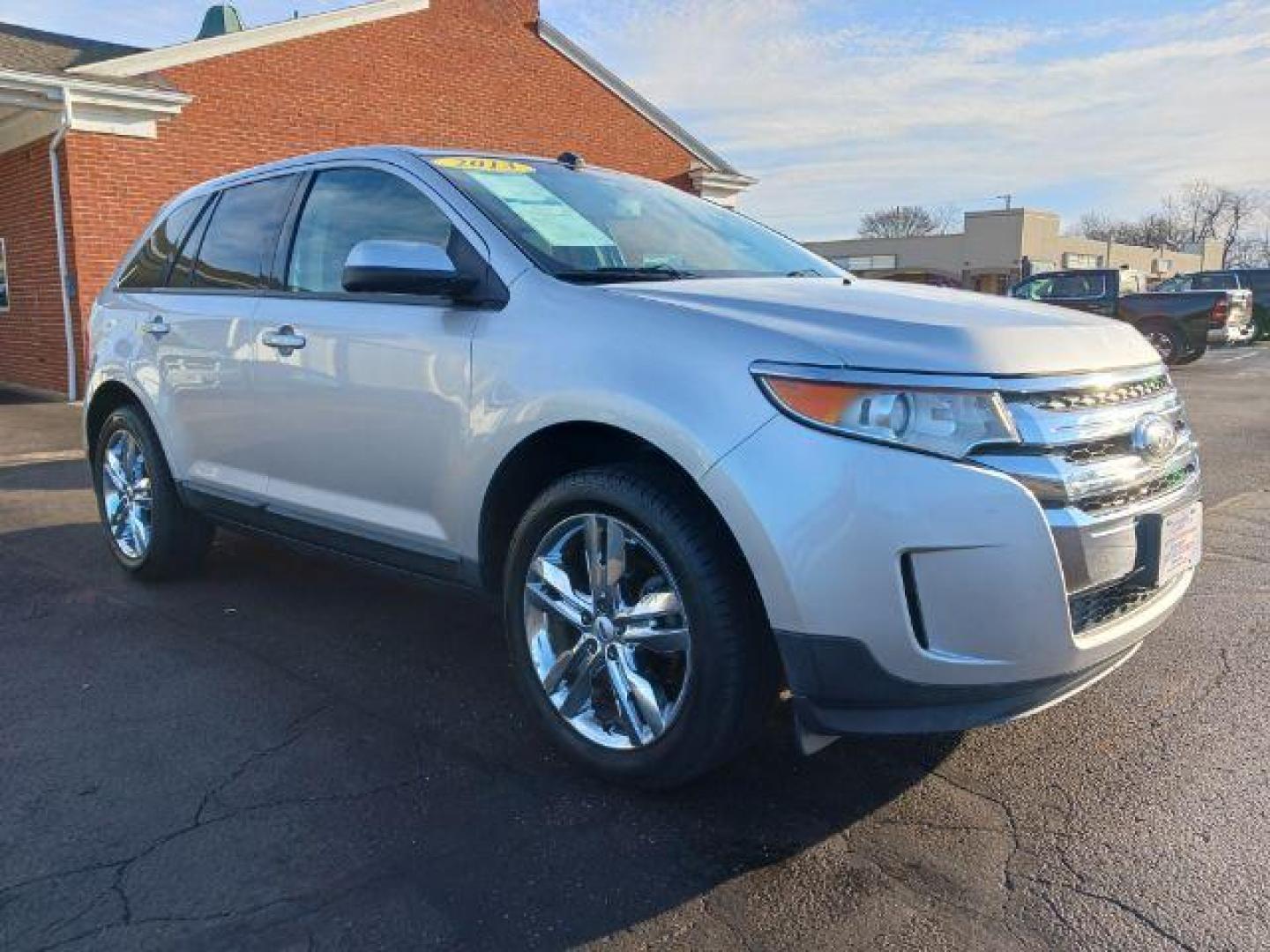 2013 Ingot Silver Metallic Ford Edge SEL FWD (2FMDK3JC8DB) with an 3.5L V6 DOHC 24V engine, 6-Speed Automatic transmission, located at 4508 South Dixie Dr, Moraine, OH, 45439, (937) 908-9800, 39.689976, -84.218452 - Photo#0