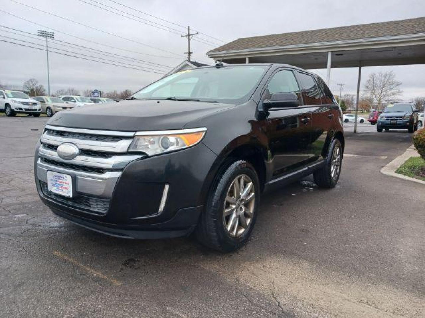 2013 Tuxedo Black Metallic Ford Edge SEL AWD (2FMDK4JC4DB) with an 3.5L V6 DOHC 24V engine, 6-Speed Automatic transmission, located at 4508 South Dixie Dr, Moraine, OH, 45439, (937) 908-9800, 39.689976, -84.218452 - Photo#2