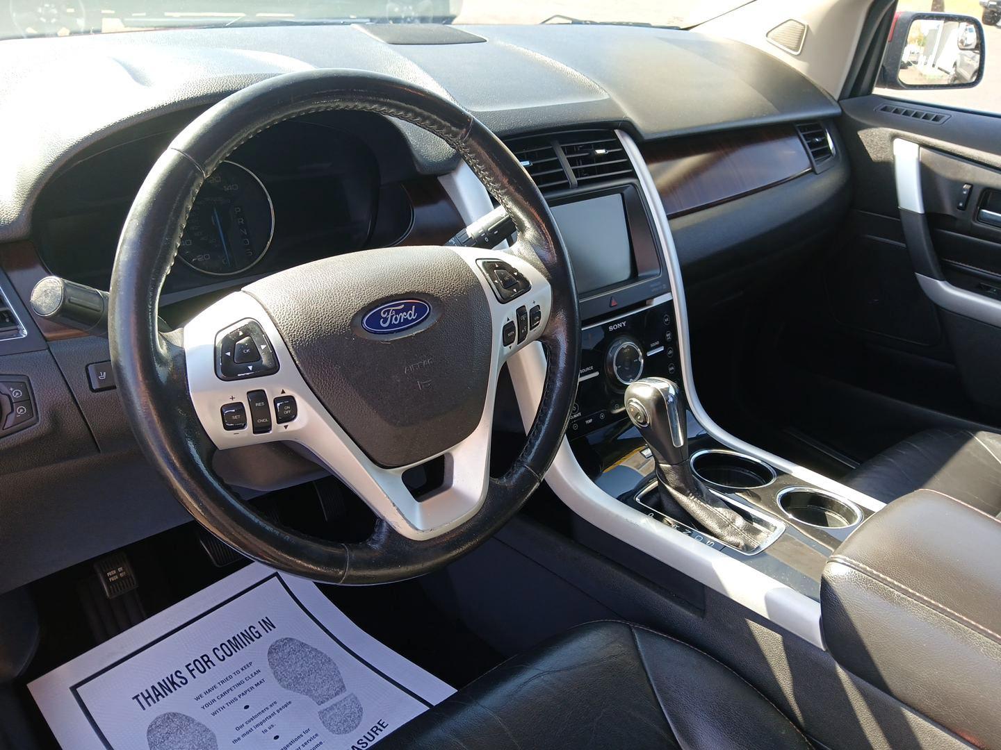 2013 Ruby Red Metallic Ford Edge Limited AWD (2FMDK4KC4DB) with an 3.5L V6 DOHC 24V engine, 6-Speed Automatic transmission, located at 8750 N County Rd 25A, Piqua, OH, 45356, (937) 908-9800, 40.164391, -84.232513 - Photo#8