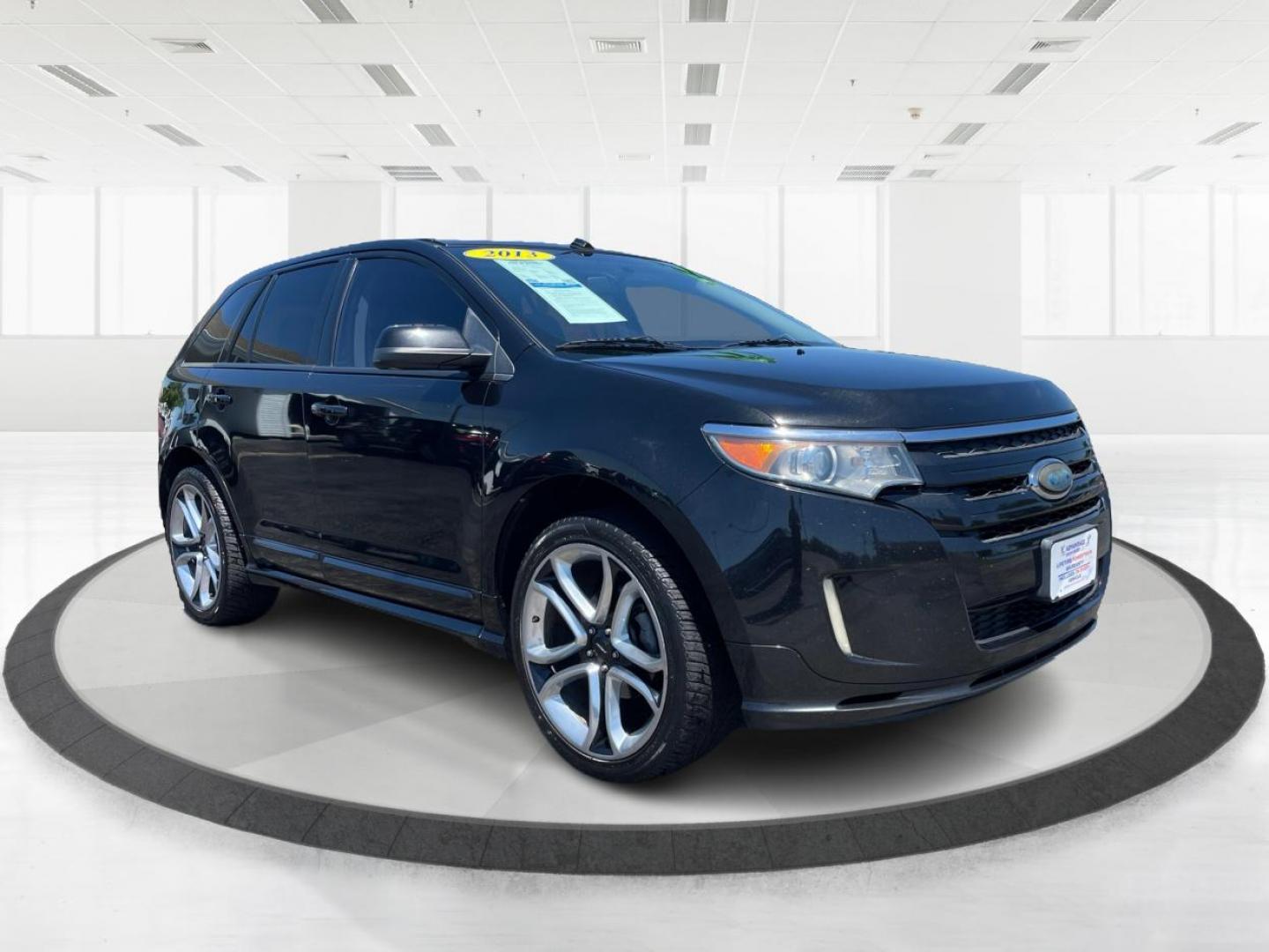 2013 Tuxedo Black Metallic Ford Edge (2FMDK3AK4DB) with an 3.7L V6 DOHC 24V engine, 6-Speed Automatic transmission, located at 401 Woodman Dr, Riverside, OH, 45431, (937) 908-9800, 39.760899, -84.123421 - Photo#0