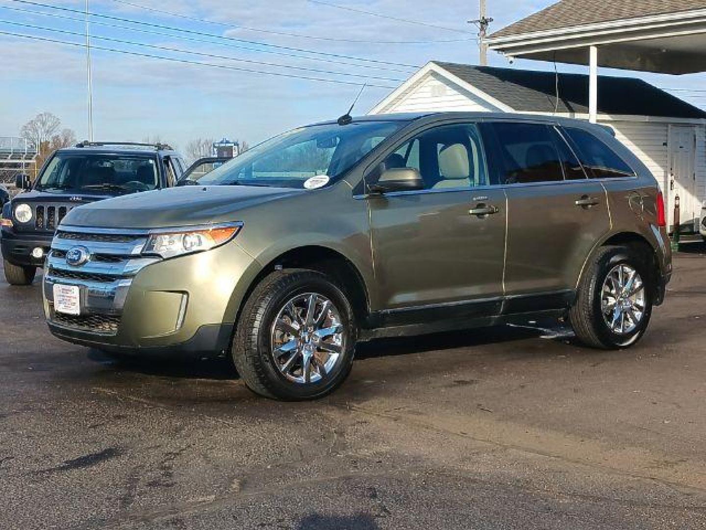 2013 Green Ford Edge Limited AWD (2FMDK4KC3DB) with an 3.5L V6 DOHC 24V engine, 6-Speed Automatic transmission, located at 1099 N County Rd 25A , Troy, OH, 45373, (937) 908-9800, 40.057079, -84.212883 - Photo#2