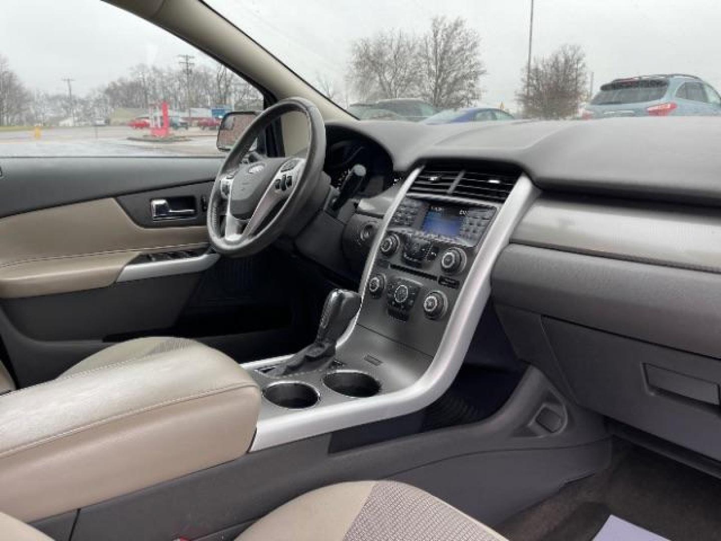 2013 Deep Impact Blue Metallic Ford Edge SEL AWD (2FMDK4JC7DB) with an 3.5L V6 DOHC 24V engine, 6-Speed Automatic transmission, located at 880 E. National Road, Vandalia, OH, 45377, (937) 908-9800, 39.891918, -84.183594 - Photo#10