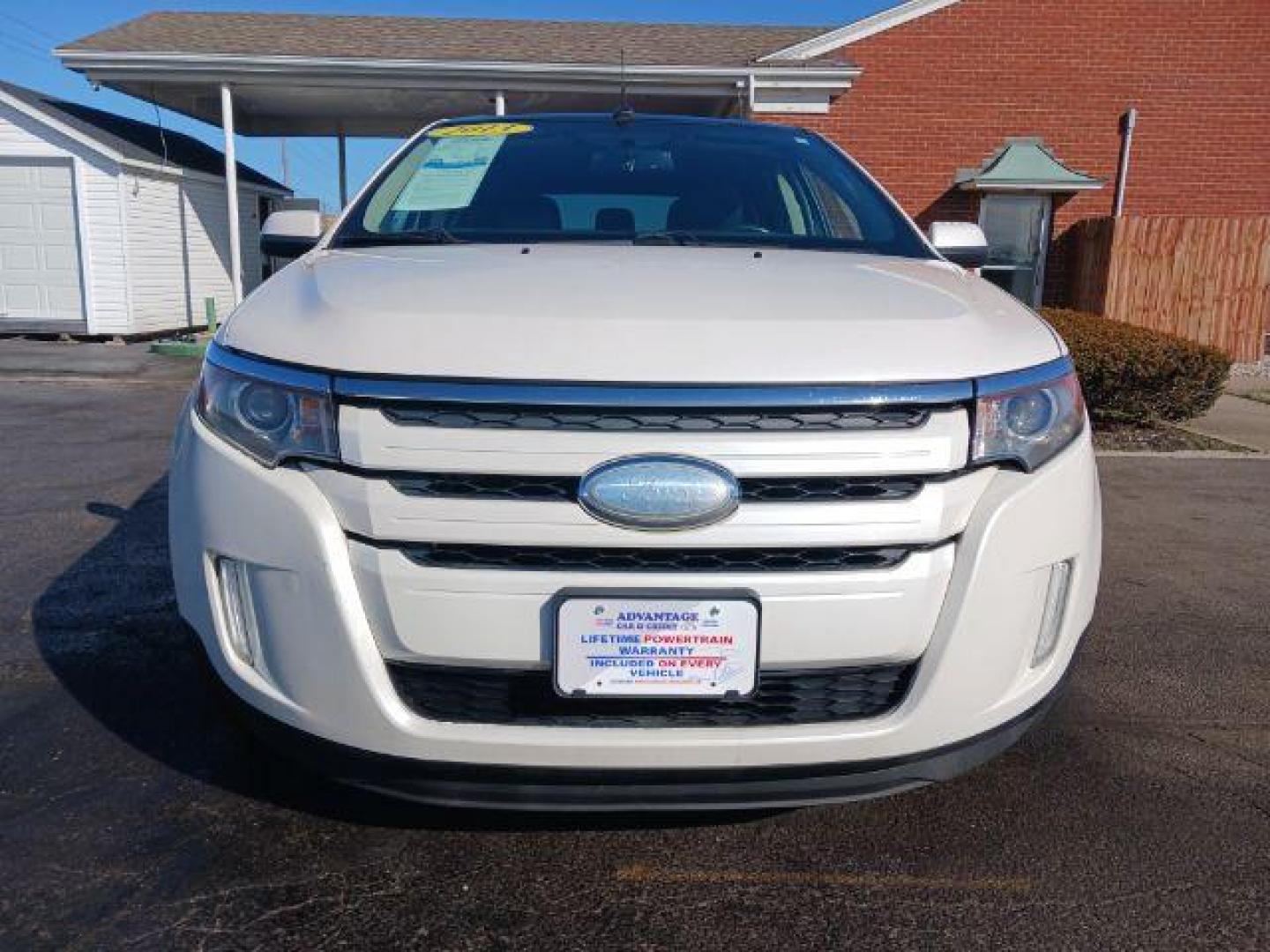 2013 White Platinum Tricoat Metallic Ford Edge SEL AWD (2FMDK4JC5DB) with an 3.5L V6 DOHC 24V engine, 6-Speed Automatic transmission, located at 880 E. National Road, Vandalia, OH, 45377, (937) 908-9800, 39.891918, -84.183594 - Photo#1