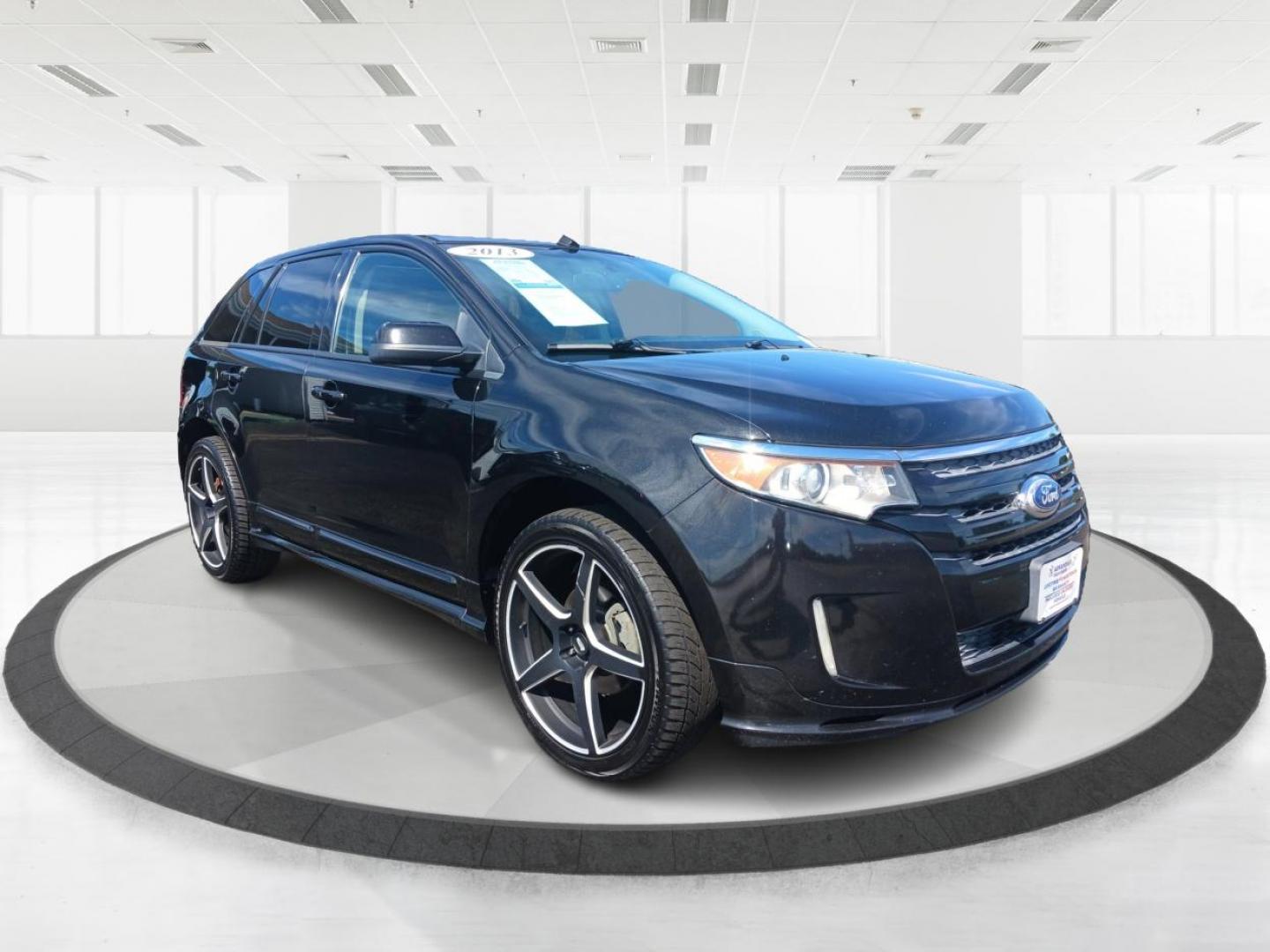 2013 Tuxedo Black Metallic Ford Edge Sport AWD (2FMDK4AK6DB) with an 3.7L V6 DOHC 24V engine, 6-Speed Automatic transmission, located at 880 E. National Road, Vandalia, OH, 45377, (937) 908-9800, 39.891918, -84.183594 - Photo#0