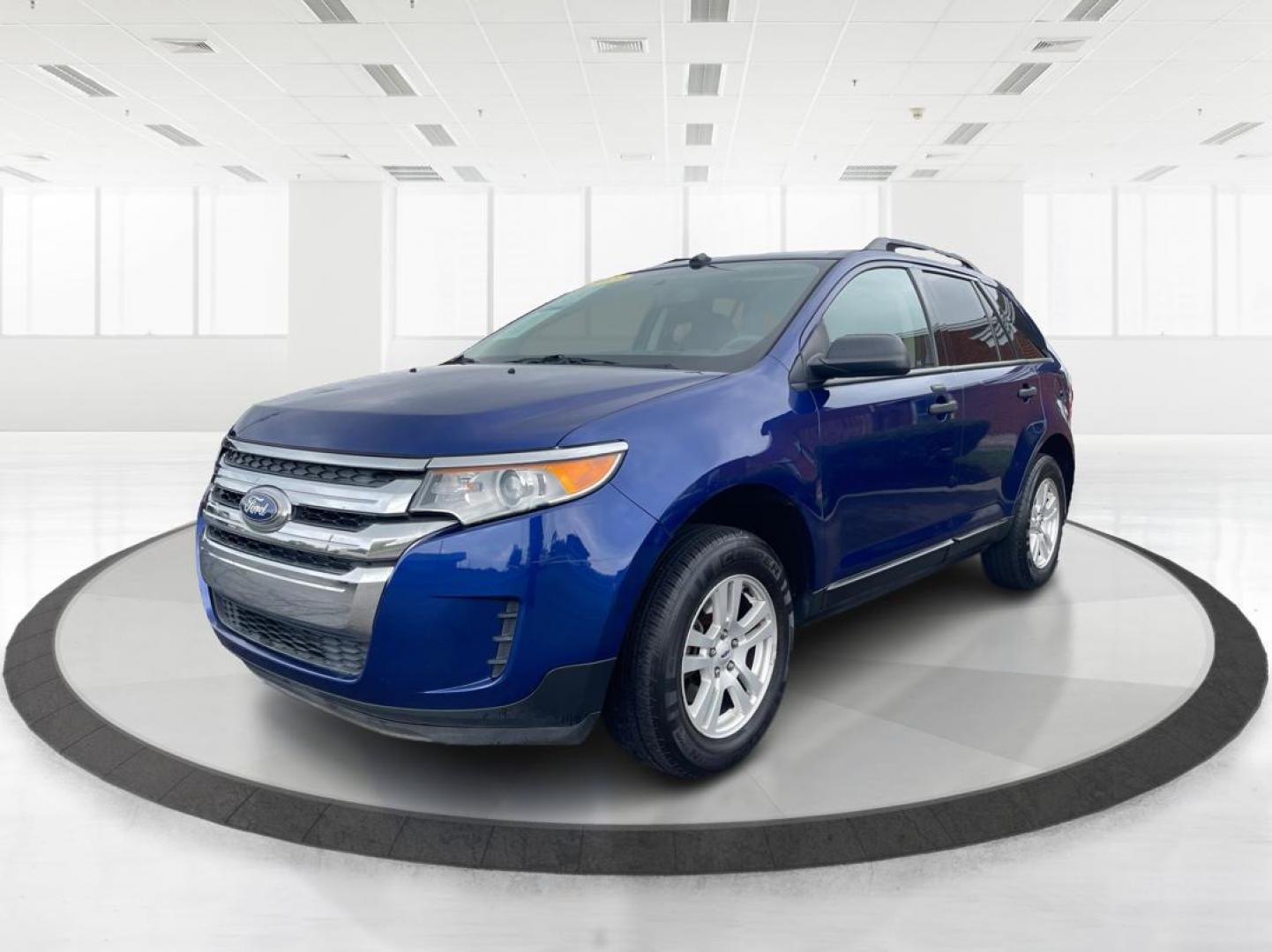 2013 Deep Impact Blue Metallic Ford Edge SE FWD (2FMDK3GC9DB) with an 3.5L V6 DOHC 24V engine, 6-Speed Automatic transmission, located at 880 E. National Road, Vandalia, OH, 45377, (937) 908-9800, 39.891918, -84.183594 - Photo#7