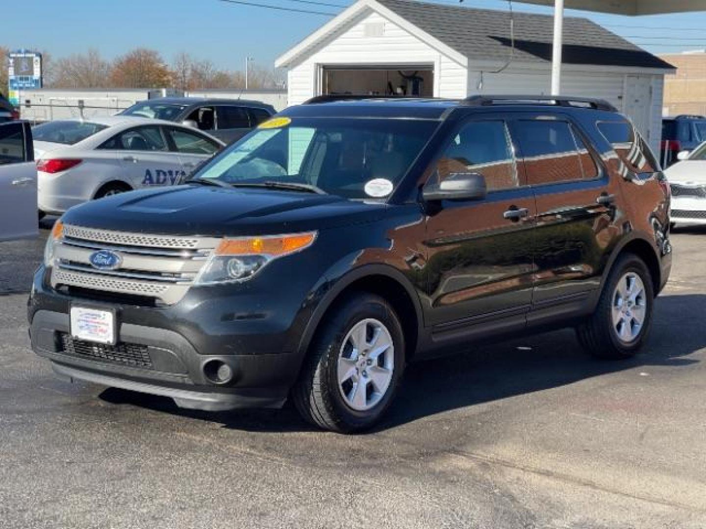 2013 Tuxedo Black Metallic Ford Explorer Base FWD (1FM5K7B99DG) with an 2.0L L4 DOHC 16V TURBO engine, 6-Speed Automatic transmission, located at 880 E. National Road, Vandalia, OH, 45377, (937) 908-9800, 39.891918, -84.183594 - Photo#1