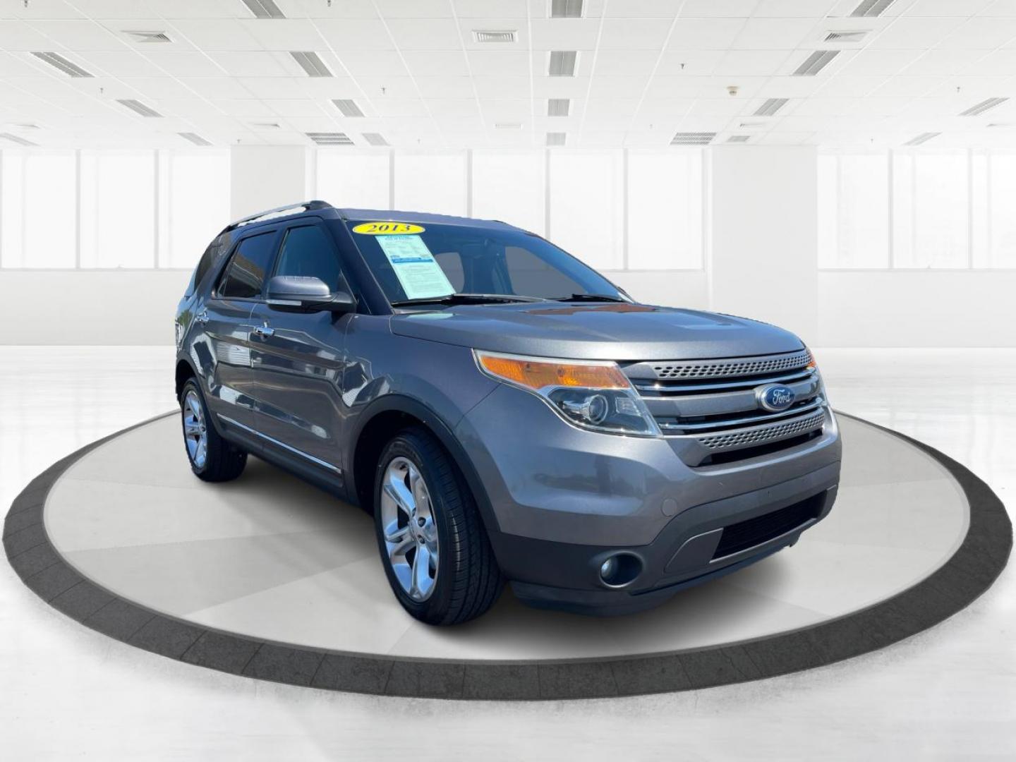 2013 Sterling Grey Metallic Ford Explorer (1FM5K8F85DG) with an 3.5L V6 DOHC 24V engine, 6-Speed Automatic transmission, located at 1099 N County Rd 25A , Troy, OH, 45373, (937) 908-9800, 40.057079, -84.212883 - Photo#0