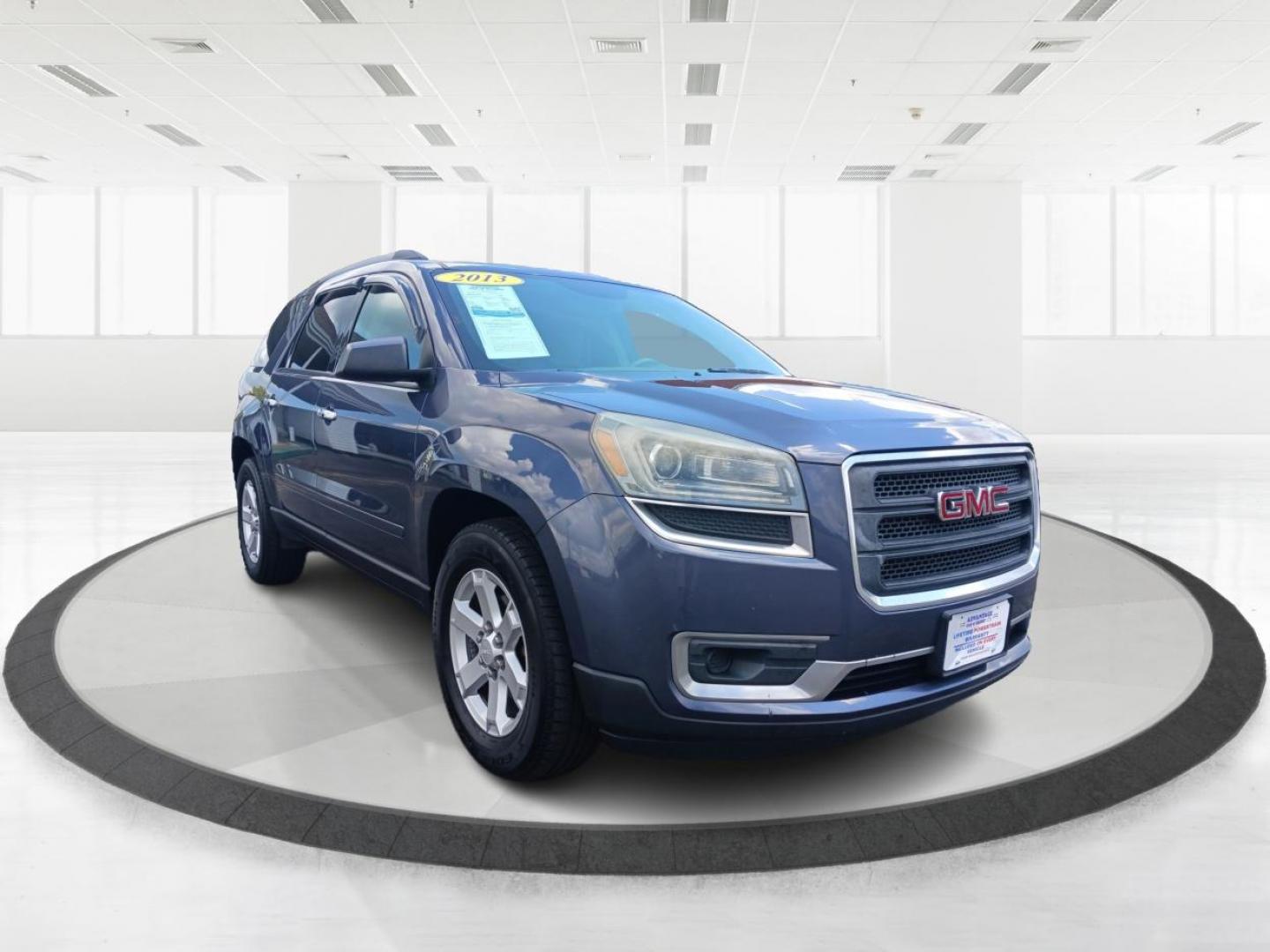 2013 Atlantis Blue Metallic GMC Acadia (1GKKRPKD1DJ) with an 3.6L V6 DOHC 24V engine, 6-Speed Automatic transmission, located at 1099 N County Rd 25A , Troy, OH, 45373, (937) 908-9800, 40.057079, -84.212883 - Photo#0