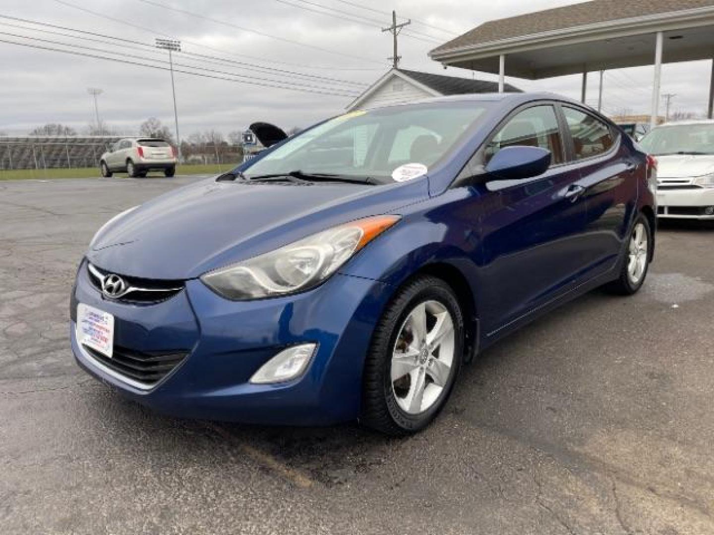 2013 Blue Sky Metallic Hyundai Elantra GLS A/T (KMHDH4AE7DU) with an 1.8L L4 DOHC 16V engine, 6-Speed Automatic transmission, located at 4508 South Dixie Dr, Moraine, OH, 45439, (937) 908-9800, 39.689976, -84.218452 - Photo#1