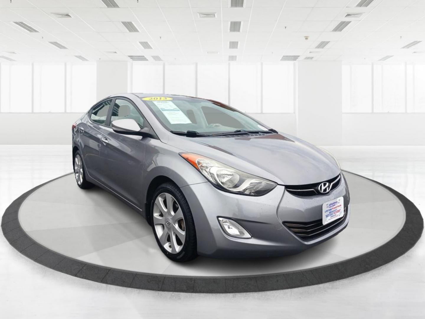 2013 Harbor Gray Metallic Hyundai Elantra Limited (KMHDH4AE1DU) with an 1.8L L4 DOHC 16V engine, 6-Speed Automatic transmission, located at 1951 S Dayton Lakeview Rd., New Carlisle, OH, 45344, (937) 908-9800, 39.890999, -84.050255 - Photo#0