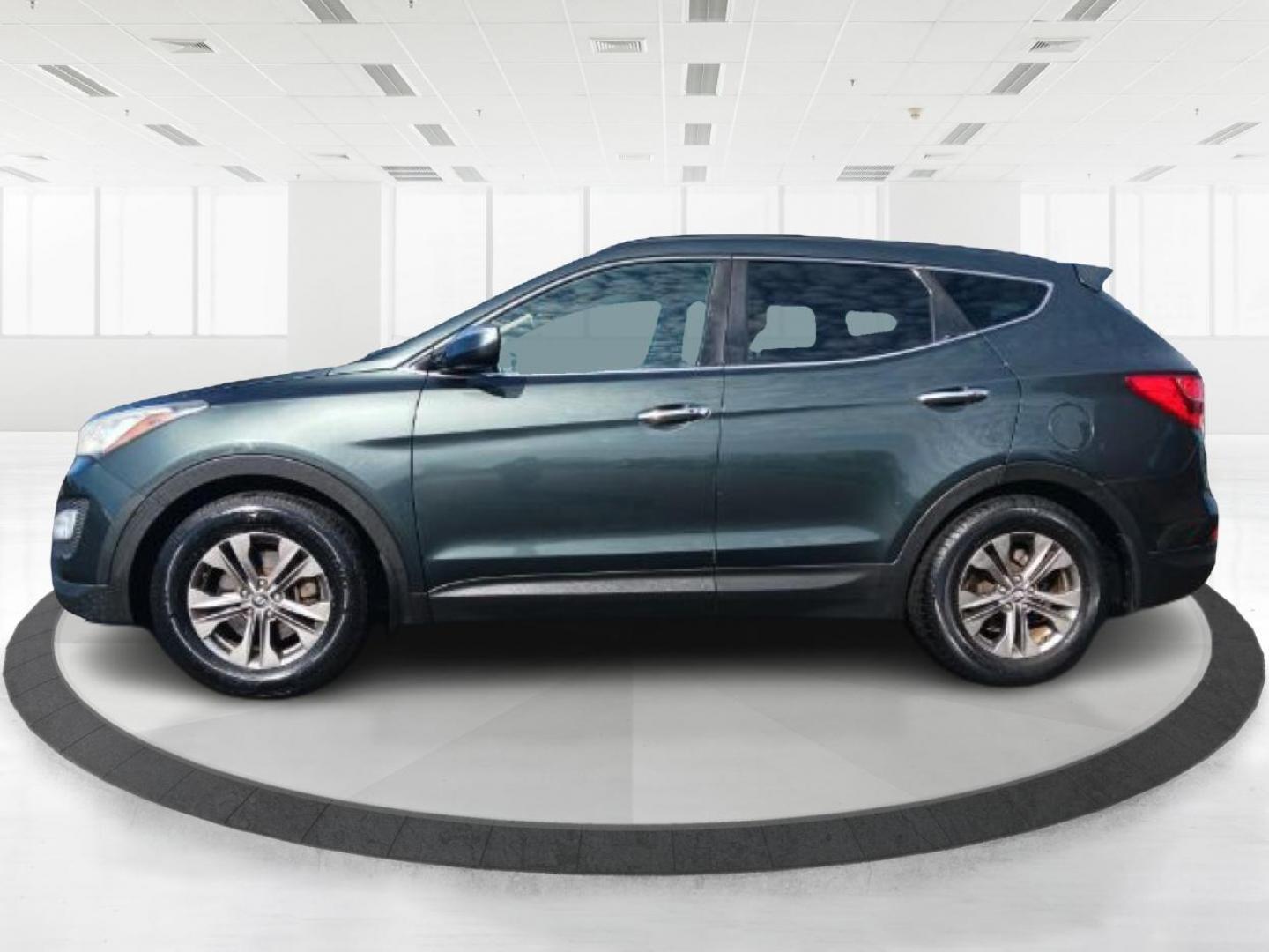 2013 Juniper Green Hyundai Santa Fe Sport 2.4 FWD (5XYZU3LB8DG) with an 2.4L L4 DOHC 16V engine, 6-Speed Automatic transmission, located at 1951 S Dayton Lakeview Rd., New Carlisle, OH, 45344, (937) 908-9800, 39.890999, -84.050255 - Photo#3