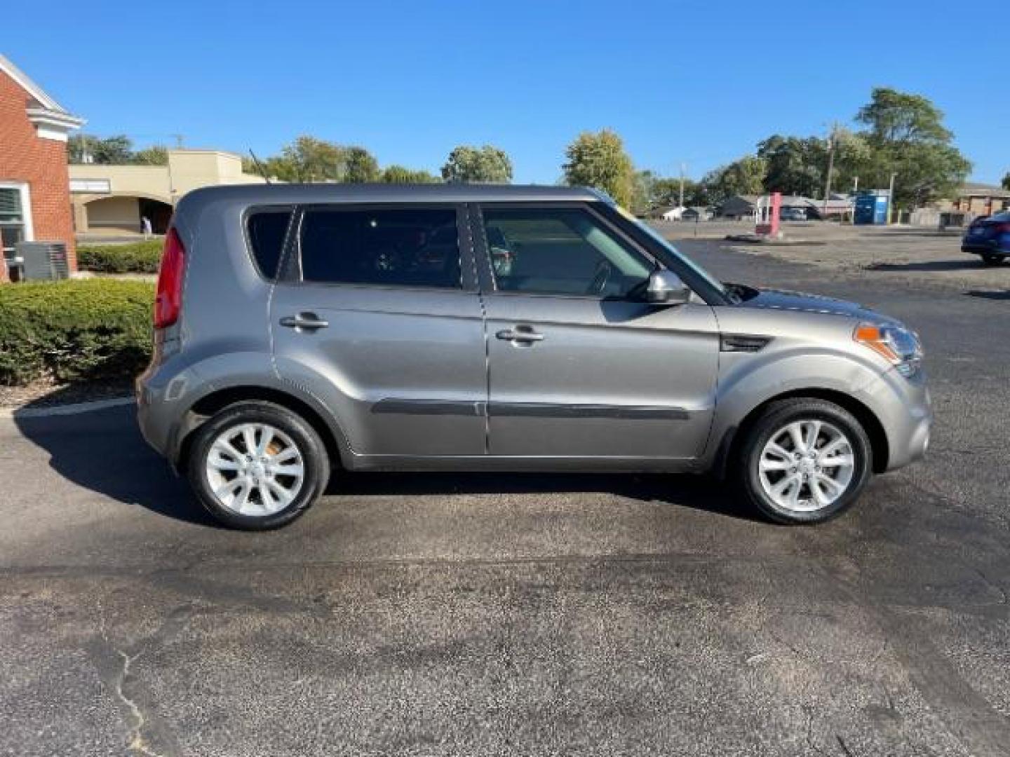 2013 Bright Silver Metallic Kia Soul + (KNDJT2A62D7) with an 2.0L L4 DOHC 16V engine, located at 4508 South Dixie Dr, Moraine, OH, 45439, (937) 908-9800, 39.689976, -84.218452 - Photo#3