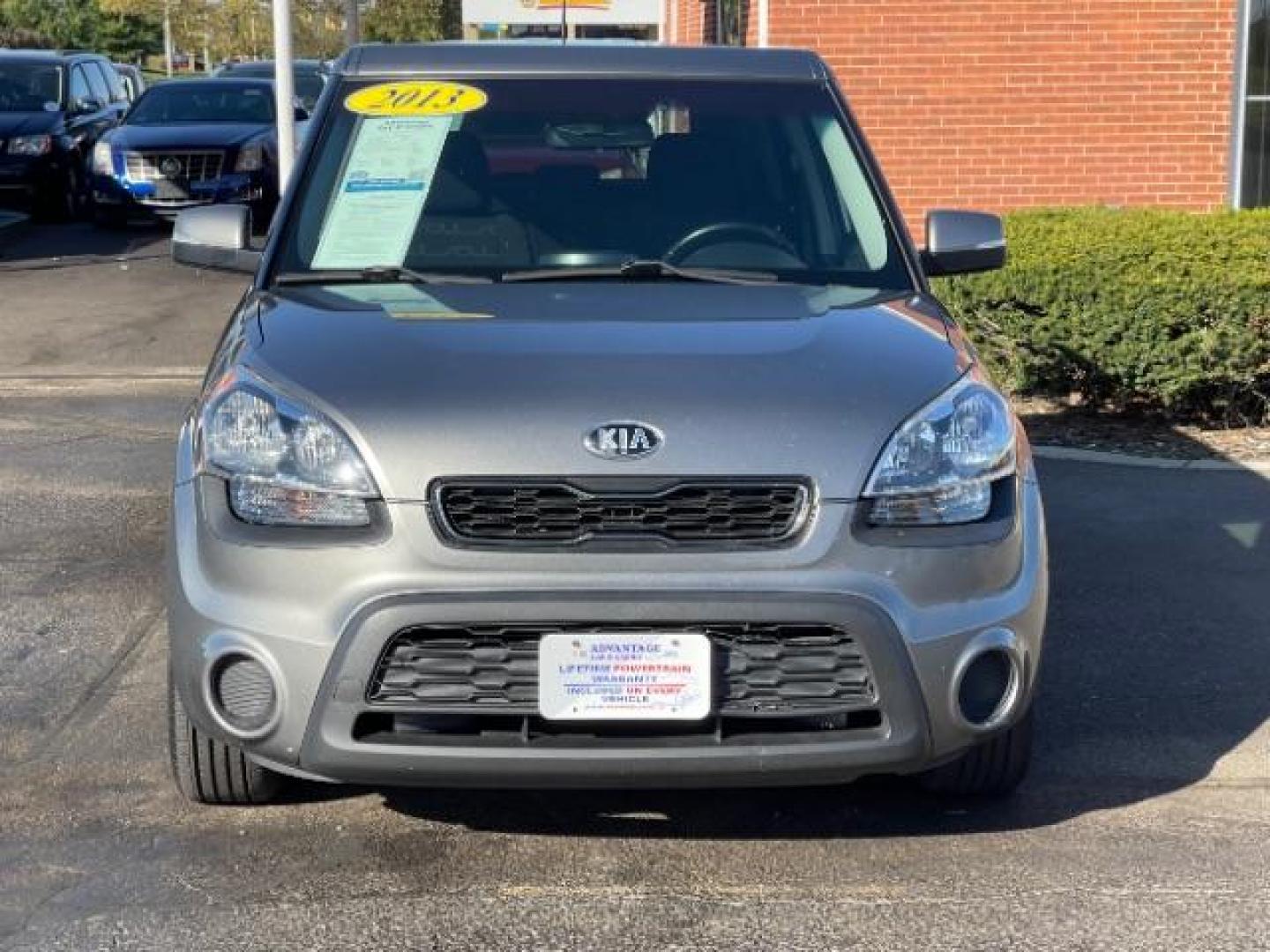 2013 Bright Silver Metallic Kia Soul + (KNDJT2A62D7) with an 2.0L L4 DOHC 16V engine, located at 4508 South Dixie Dr, Moraine, OH, 45439, (937) 908-9800, 39.689976, -84.218452 - Photo#4