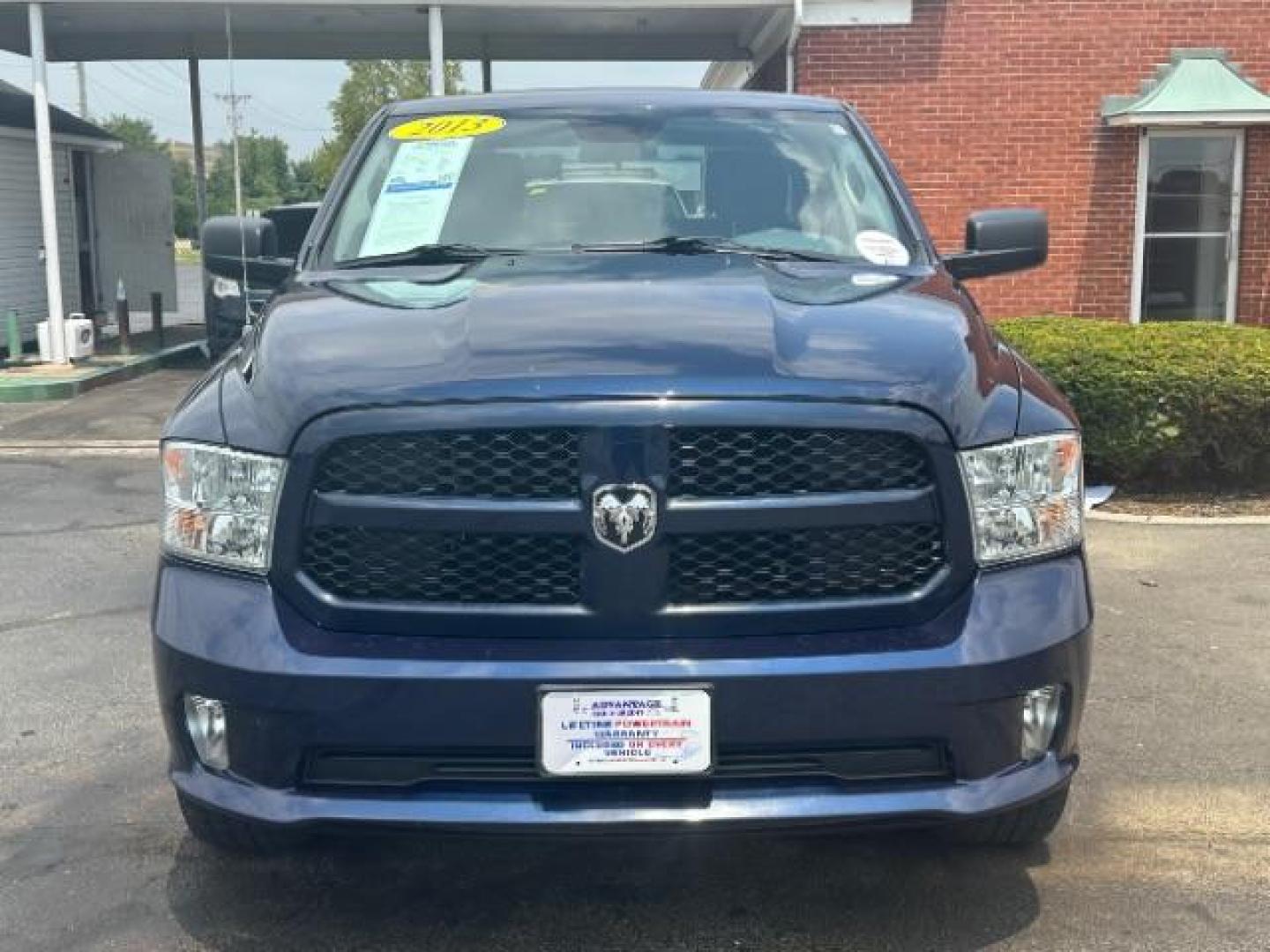 2013 True Blue Pearl RAM 1500 Tradesman Quad Cab 4WD (1C6RR7FT7DS) with an 5.7L V8 OHV 16V engine, 6-Speed Automatic transmission, located at 880 E. National Road, Vandalia, OH, 45377, (937) 908-9800, 39.891918, -84.183594 - Photo#1