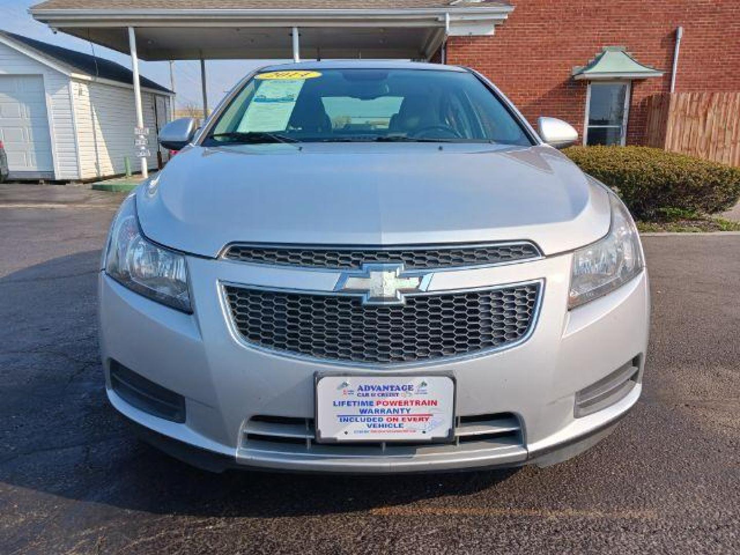 2014 Silver Ice Metallic Chevrolet Cruze 1LT Auto (1G1PC5SB0E7) with an 1.4L L4 DOHC 16V TURBO engine, 6-Speed Automatic transmission, located at 401 Woodman Dr, Riverside, OH, 45431, (937) 908-9800, 39.760899, -84.123421 - Photo#1