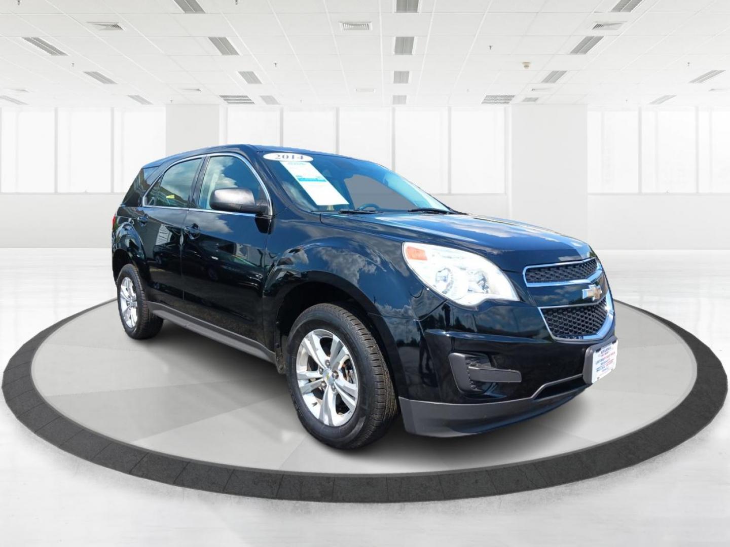 2014 Black Chevrolet Equinox LS AWD (2GNFLEEK4E6) with an 2.4L L4 DOHC 16V FFV engine, 6-Speed Automatic transmission, located at 1951 S Dayton Lakeview Rd., New Carlisle, OH, 45344, (937) 908-9800, 39.890999, -84.050255 - Photo#0