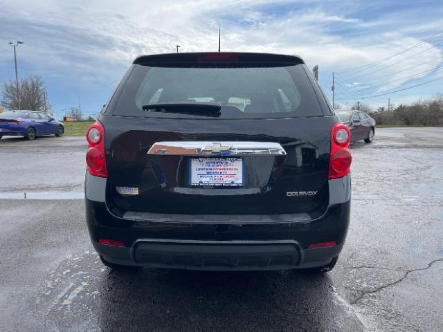 2014 Black Chevrolet Equinox LS 2WD (2GNALAEK3E1) with an 2.4L L4 DOHC 16V FFV engine, 6-Speed Automatic transmission, located at 880 E. National Road, Vandalia, OH, 45377, (937) 908-9800, 39.891918, -84.183594 - Photo#3