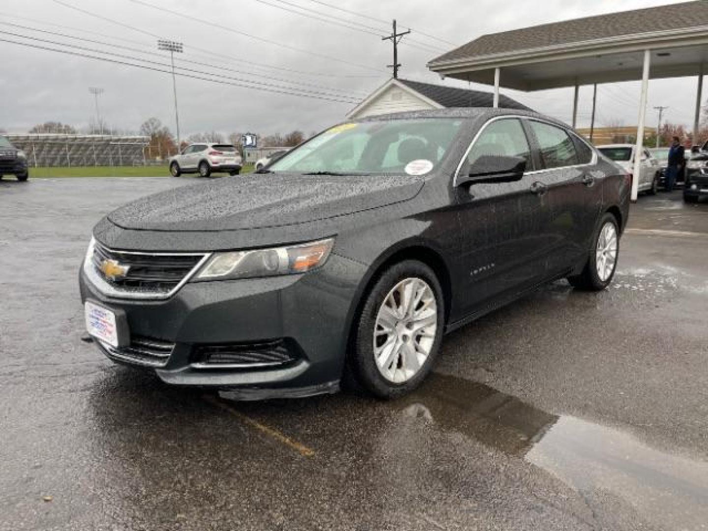 2014 Ashen Gray Metallic Chevrolet Impala LS (1G11Y5SL7EU) with an 2.5L L4 DOHC 16V engine, 6-Speed Automatic transmission, located at 1230 East Main St, Xenia, OH, 45385, (937) 908-9800, 39.688026, -83.910172 - Photo#1