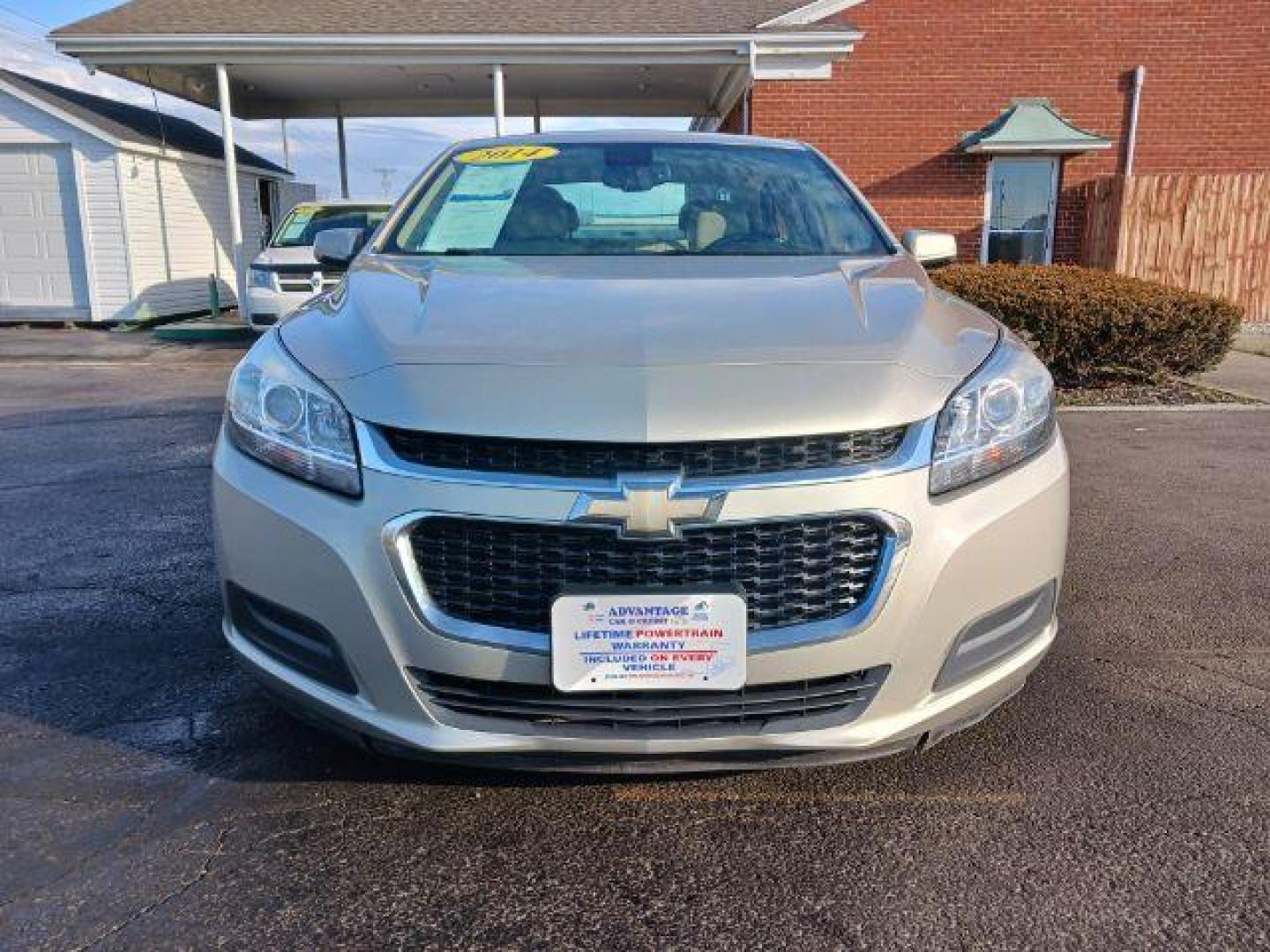 2014 Champagne Silver Metallic Chevrolet Malibu 1LT (1G11C5SL6EF) with an 2.5L L4 DOHC 16V engine, 6-Speed Automatic transmission, located at 4508 South Dixie Dr, Moraine, OH, 45439, (937) 908-9800, 39.689976, -84.218452 - Photo#1