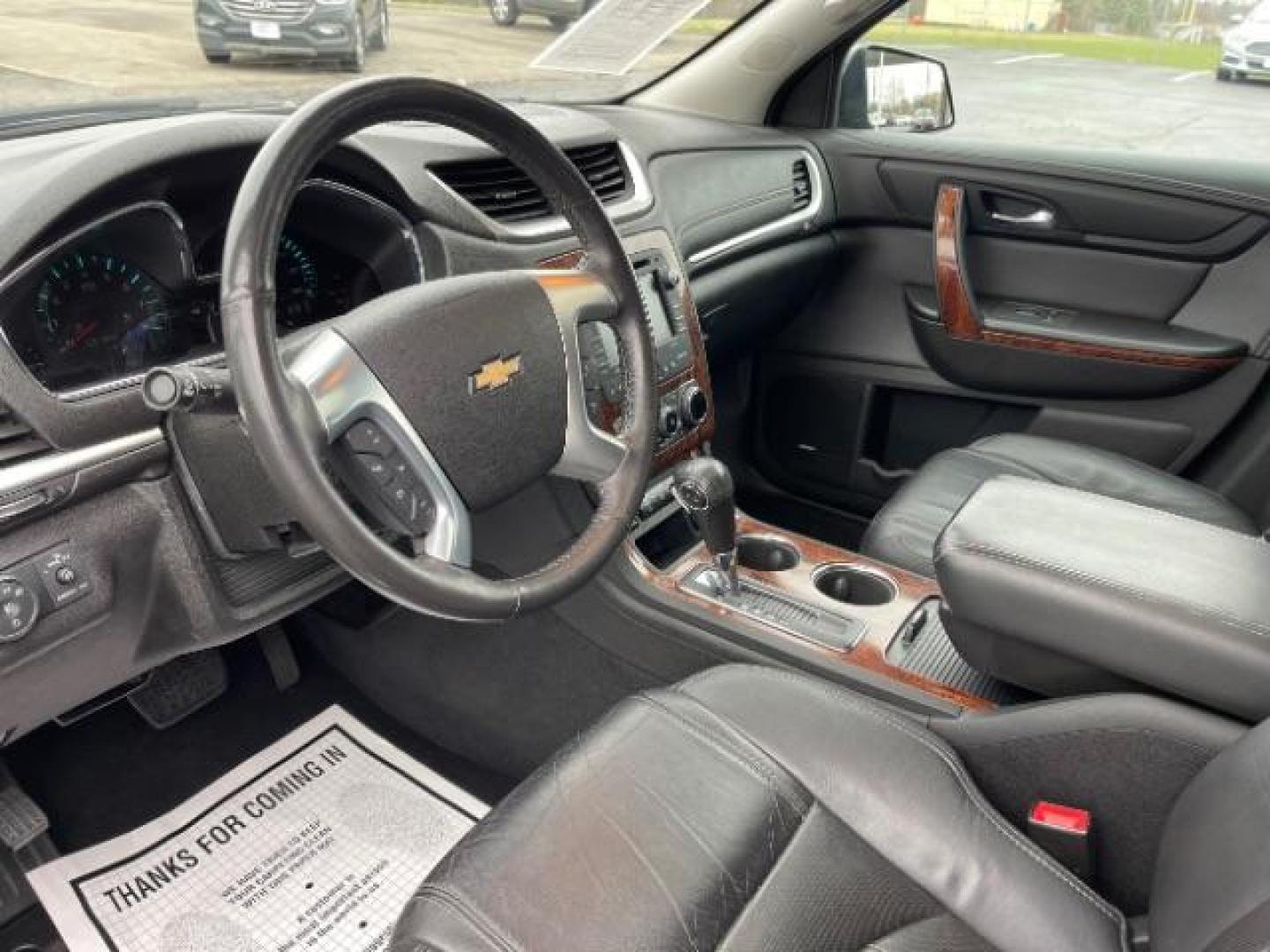 2014 Cyber Gray Metallic Chevrolet Traverse LTZ AWD (1GNKVJKD8EJ) with an 3.6L V6 DOHC 24V engine, 6-Speed Automatic transmission, located at 401 Woodman Dr, Riverside, OH, 45431, (937) 908-9800, 39.760899, -84.123421 - Photo#6