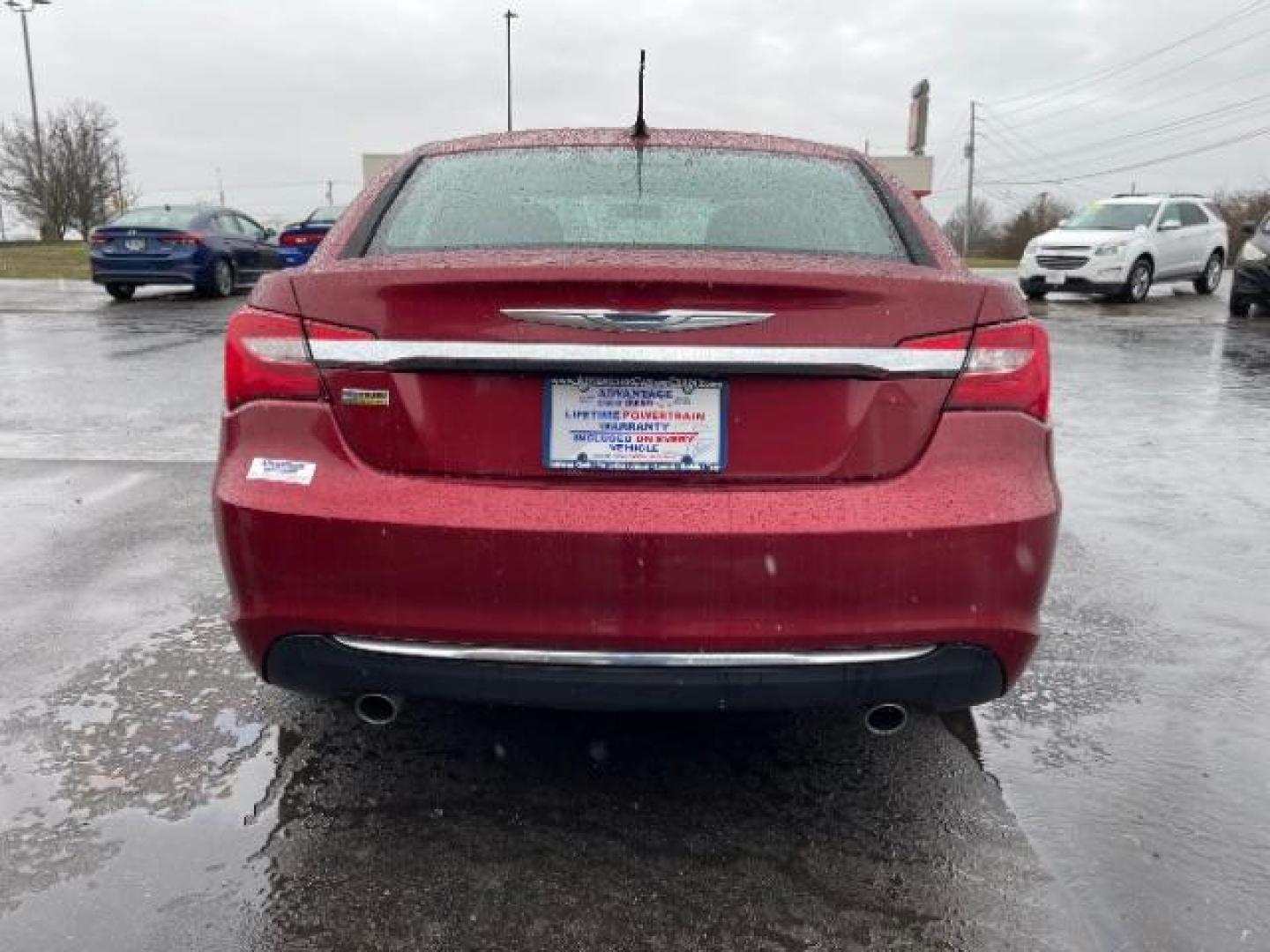 2014 Dp Cherry Red Crystal PC Chrysler 200 Touring (1C3CCBBG0EN) with an 3.6L V6 DOHC 24V FFV engine, 6-Speed Automatic transmission, located at 401 Woodman Dr, Riverside, OH, 45431, (937) 908-9800, 39.760899, -84.123421 - Photo#3