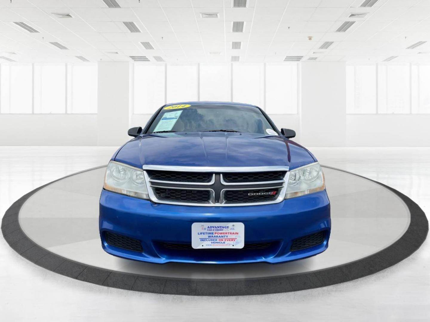 2014 Blue Streak Pearlcoat Dodge Avenger SE (1C3CDZAG1EN) with an 3.6L V6 DOHC 24V FFV engine, 6-Speed Automatic transmission, located at 1099 N County Rd 25A , Troy, OH, 45373, (937) 908-9800, 40.057079, -84.212883 - Photo#6