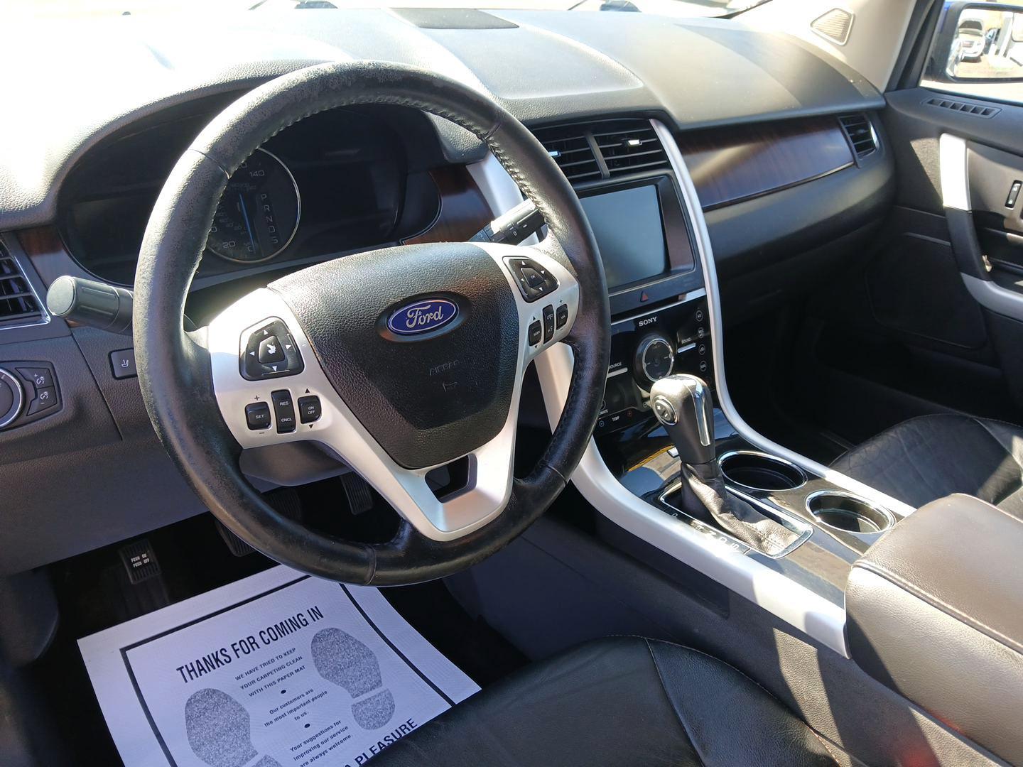 2014 Deep Impact Blue Metallic Ford Edge Limited AWD (2FMDK4KC4EB) with an 3.5L V6 DOHC 24V engine, 6-Speed Automatic transmission, located at 1184 Kauffman Ave, Fairborn, OH, 45324, (937) 908-9800, 39.807072, -84.030914 - Photo#8