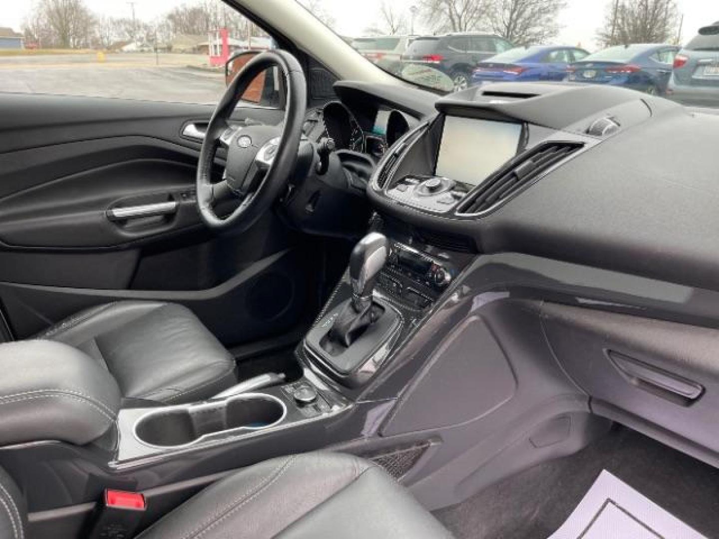 2014 White Platinum Tricoat Ford Escape Titanium 4WD (1FMCU9J95EU) with an 2.0L L4 DOHC 16V engine, 6-Speed Automatic transmission, located at 1184 Kauffman Ave, Fairborn, OH, 45324, (937) 908-9800, 39.807072, -84.030914 - Photo#7